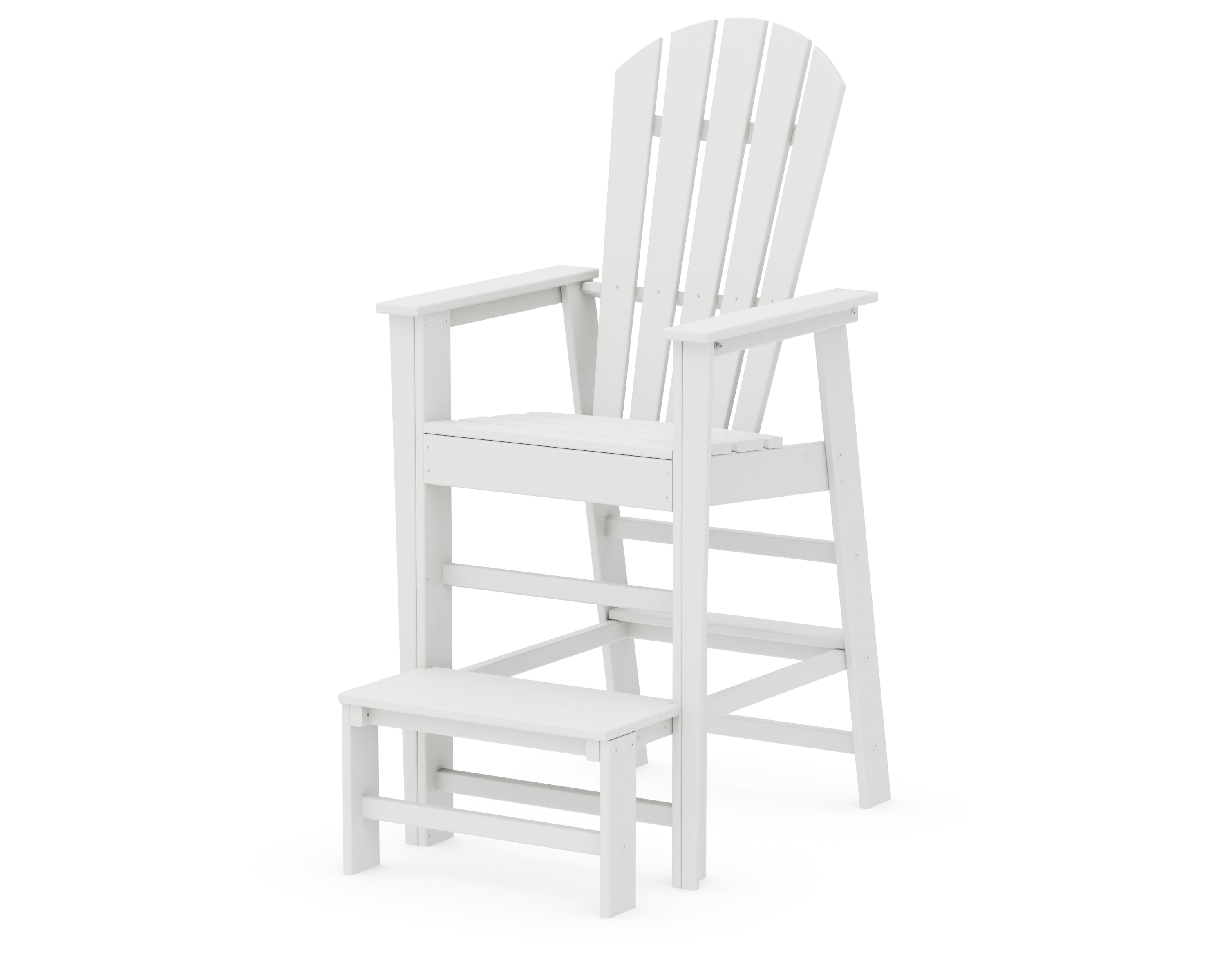 POLYWOOD® South Beach Lifeguard Chair in White