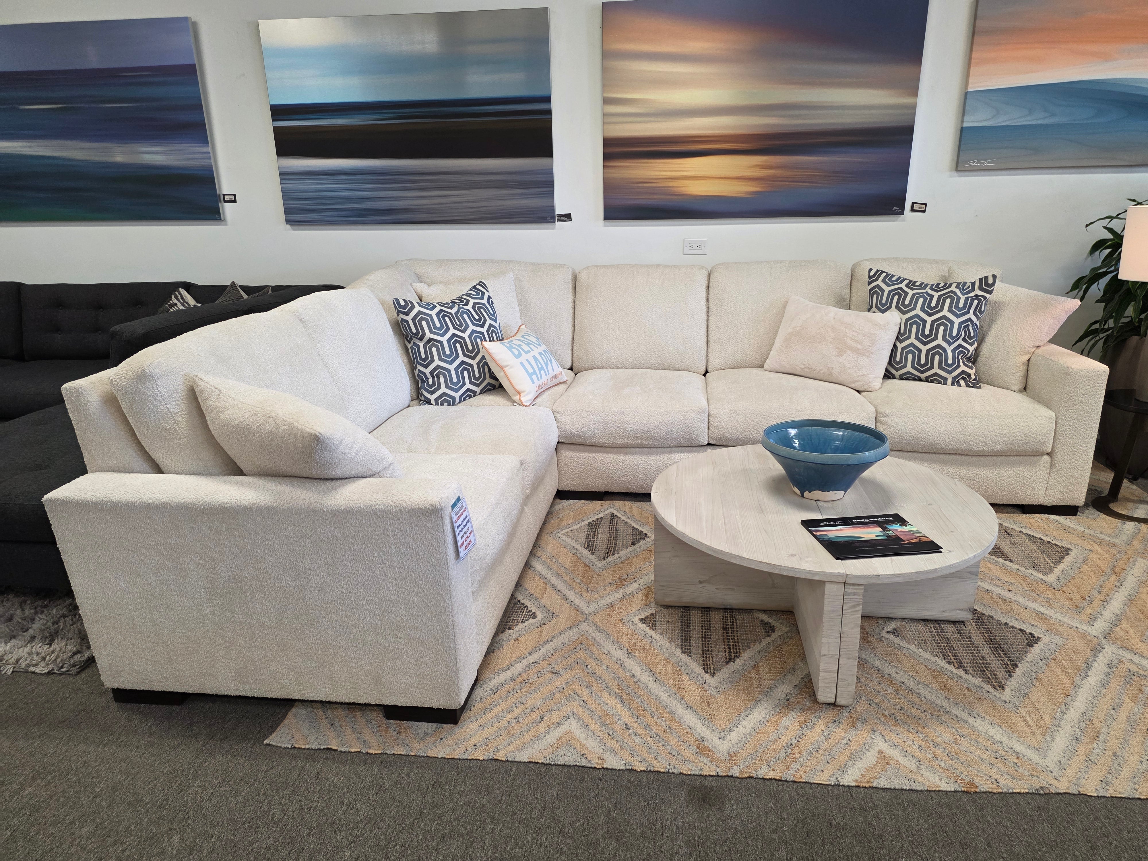 AXEL Sectional w/ POLYCLOUD- FLOOR MODEL CLEARANCE