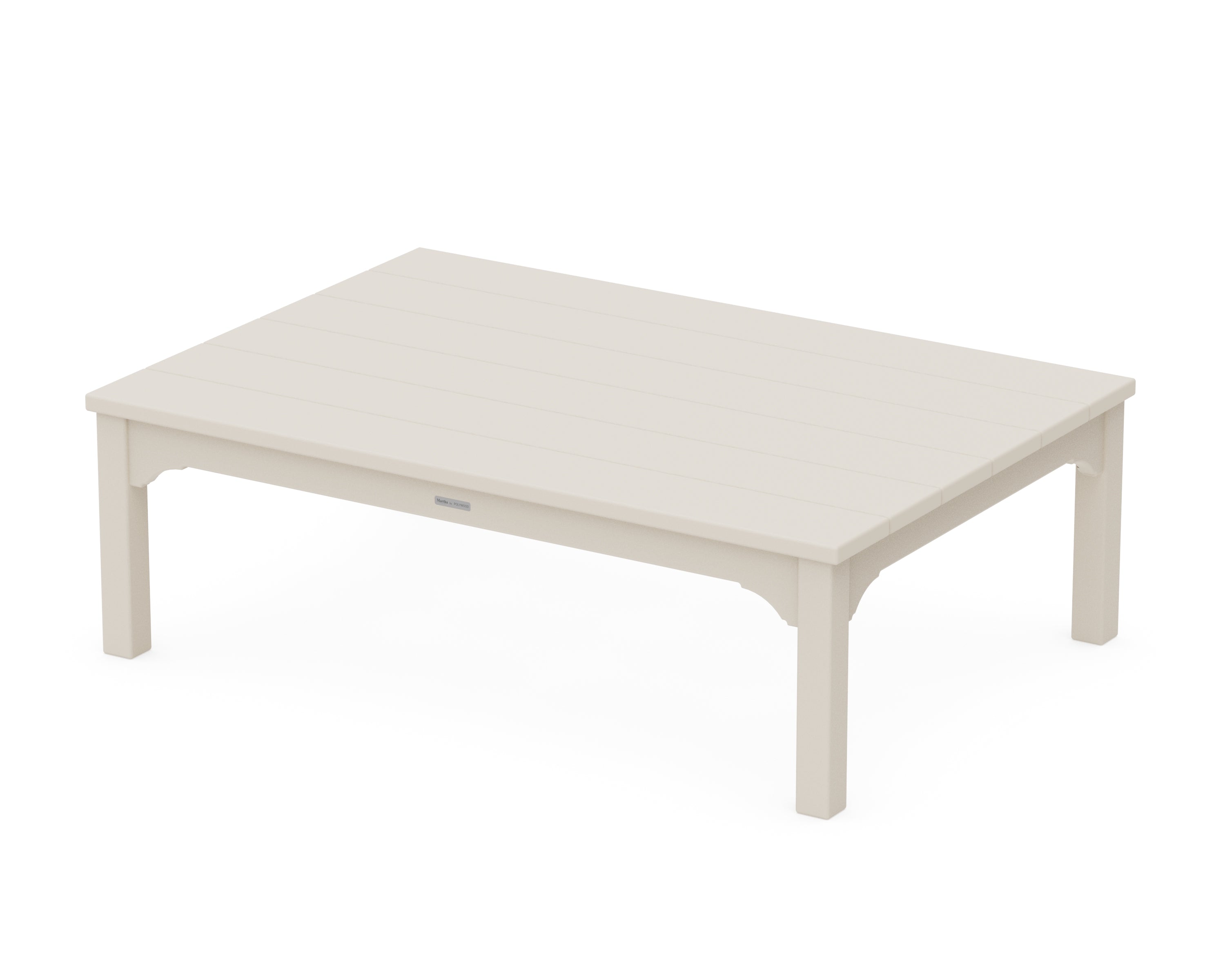Martha Stewart by POLYWOOD® Chinoiserie Coffee Table in Sand