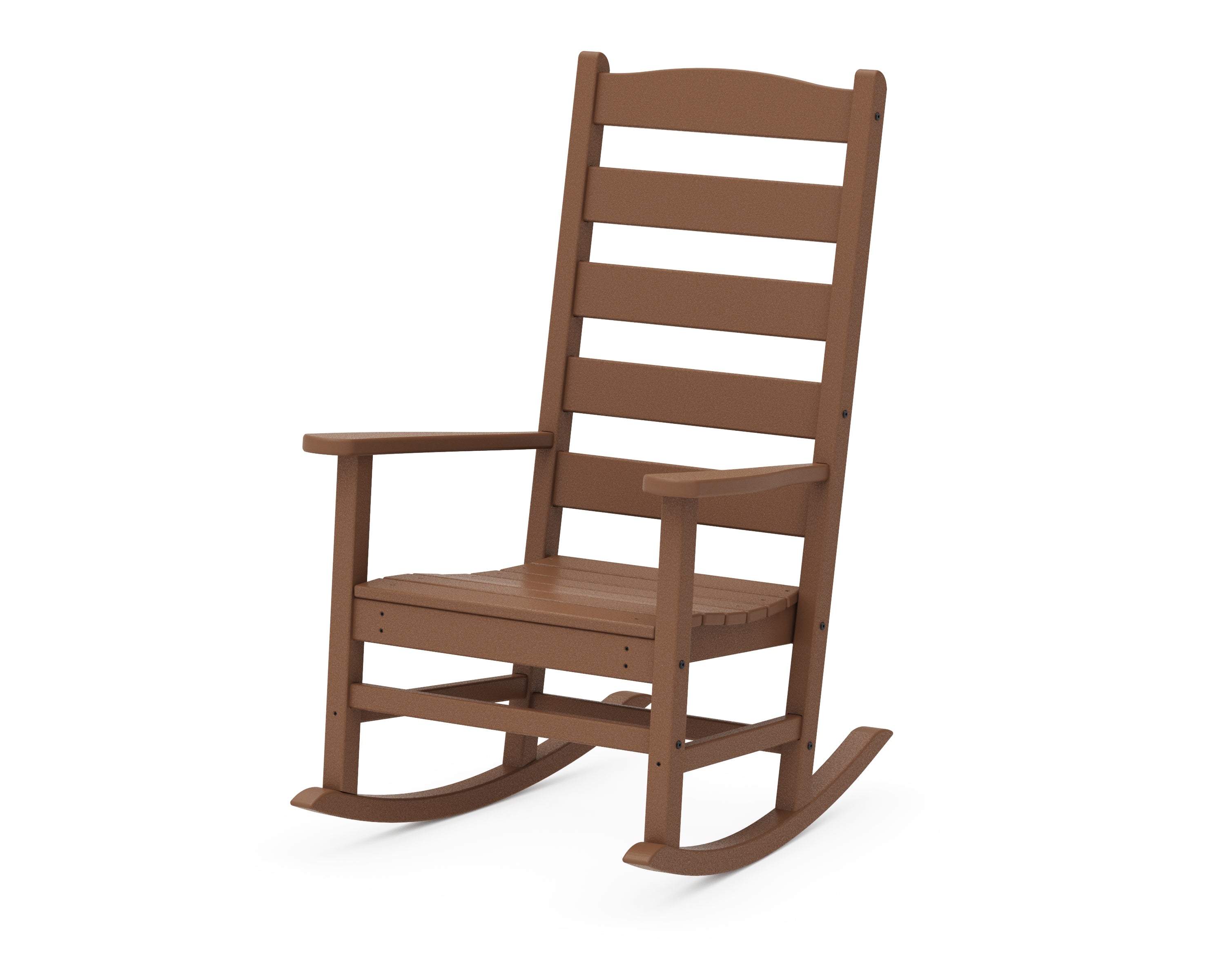 POLYWOOD® Shaker Porch Rocking Chair in Teak