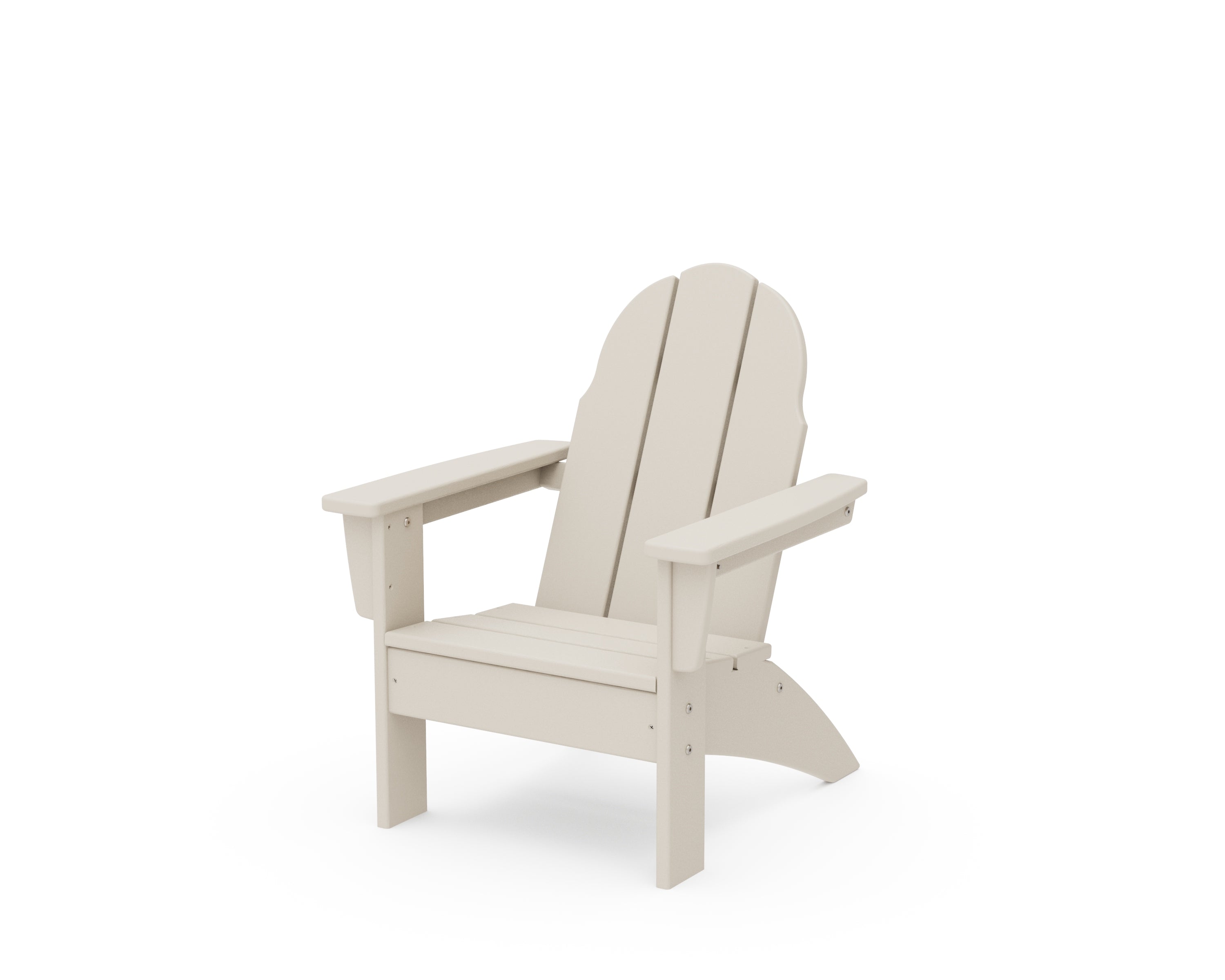POLYWOOD® Kids Vineyard Adirondack Chair in Sand