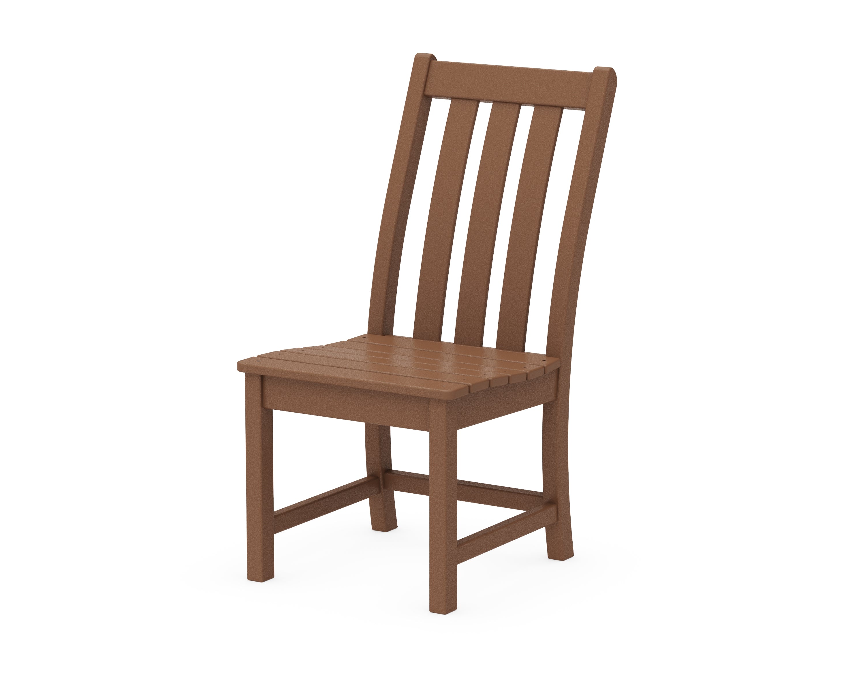 POLYWOOD® Vineyard Dining Side Chair in Teak