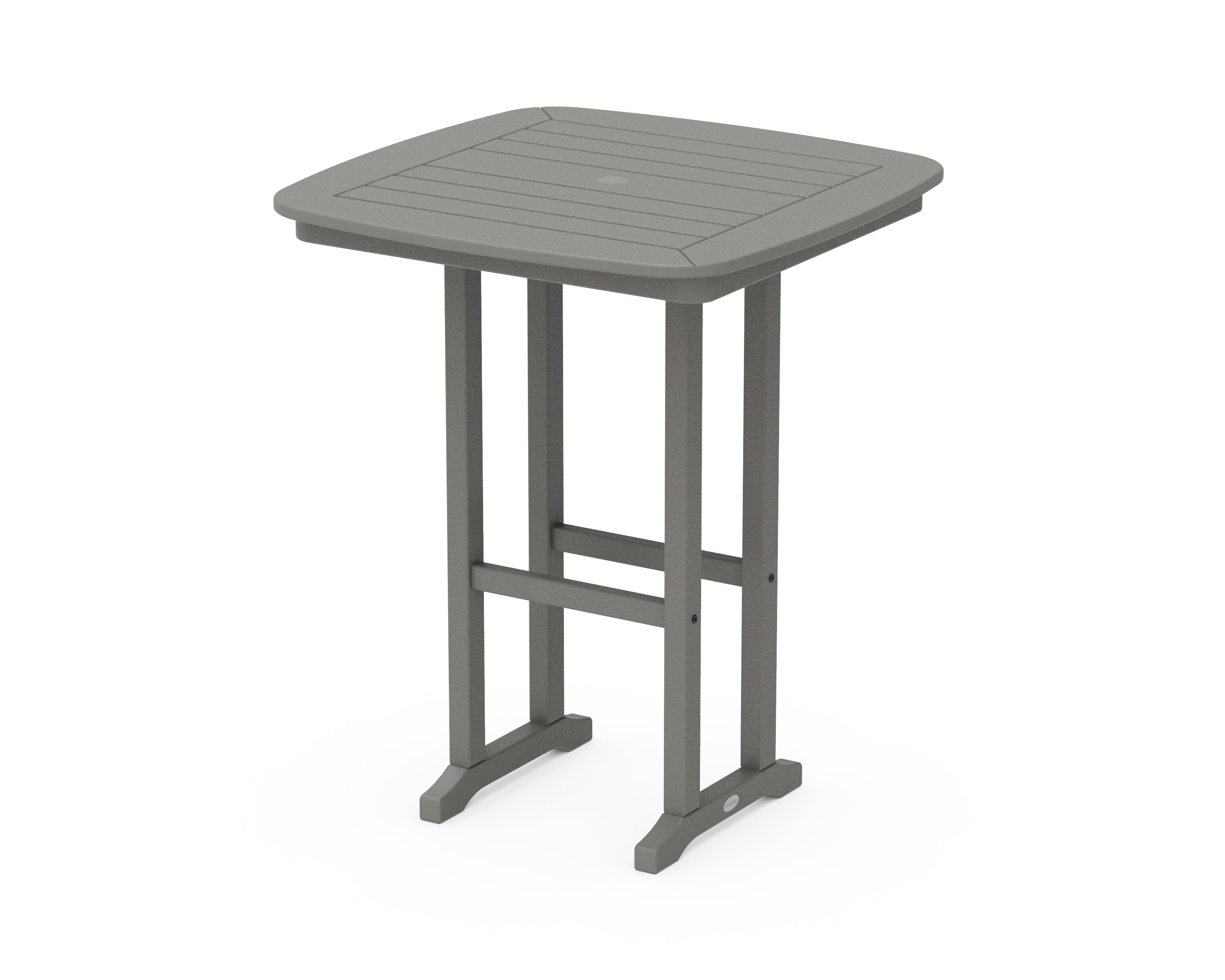 POLYWOOD® Nautical 31" Counter Table in Slate Grey