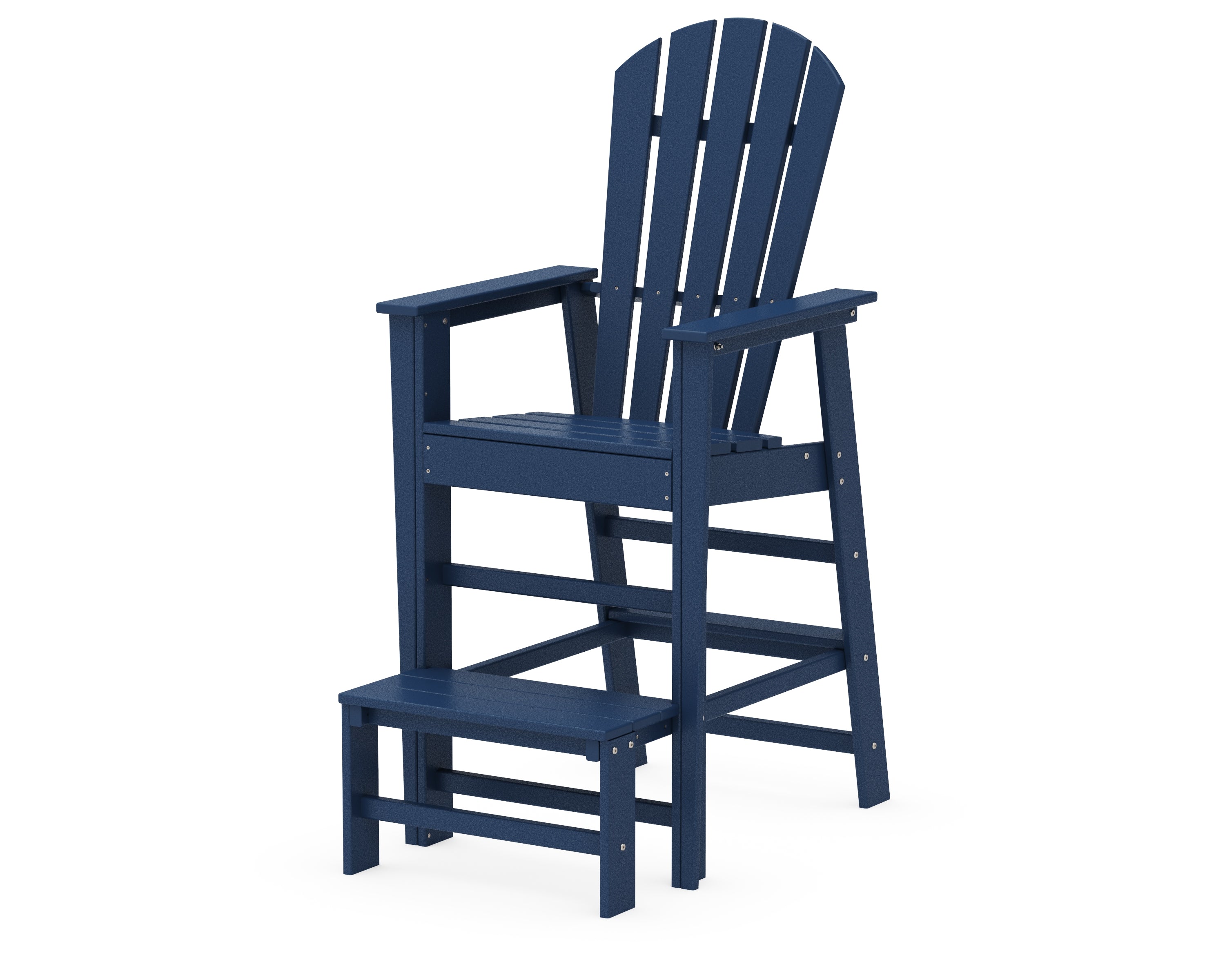 POLYWOOD® South Beach Lifeguard Chair in Navy