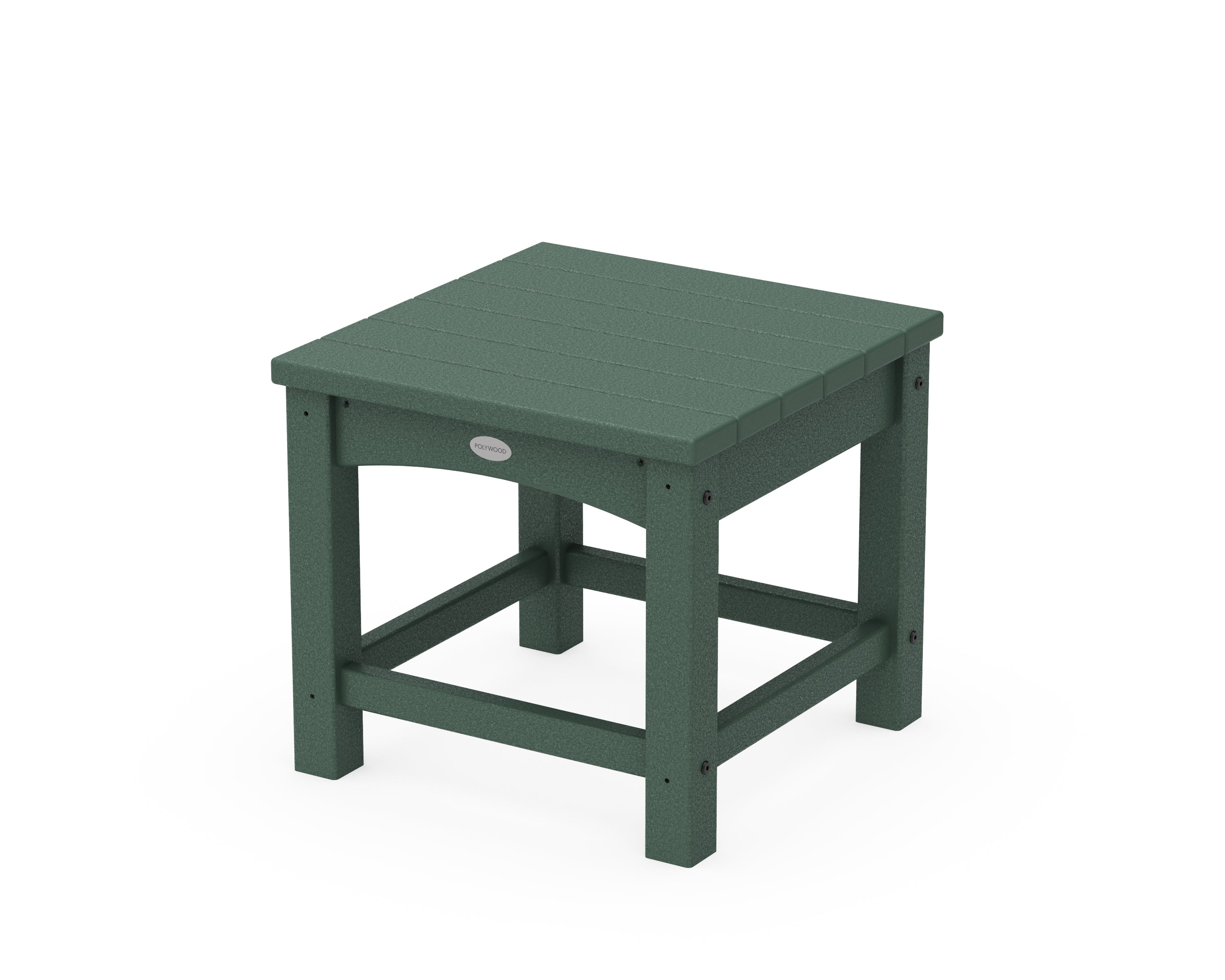 POLYWOOD® Club 18" End Table in Green