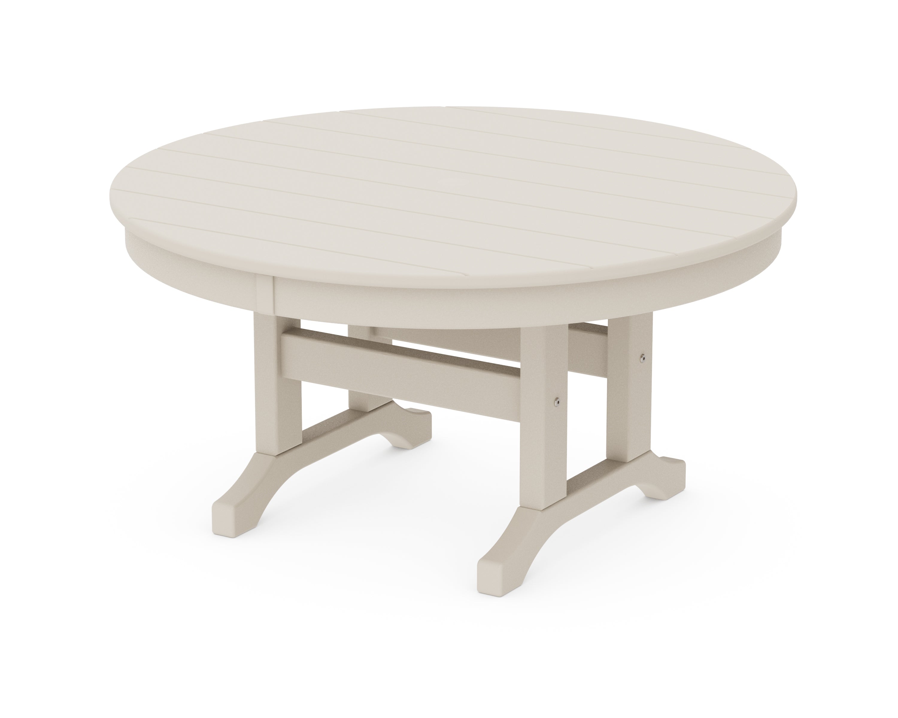 POLYWOOD® Round 36" Conversation Table in Sand