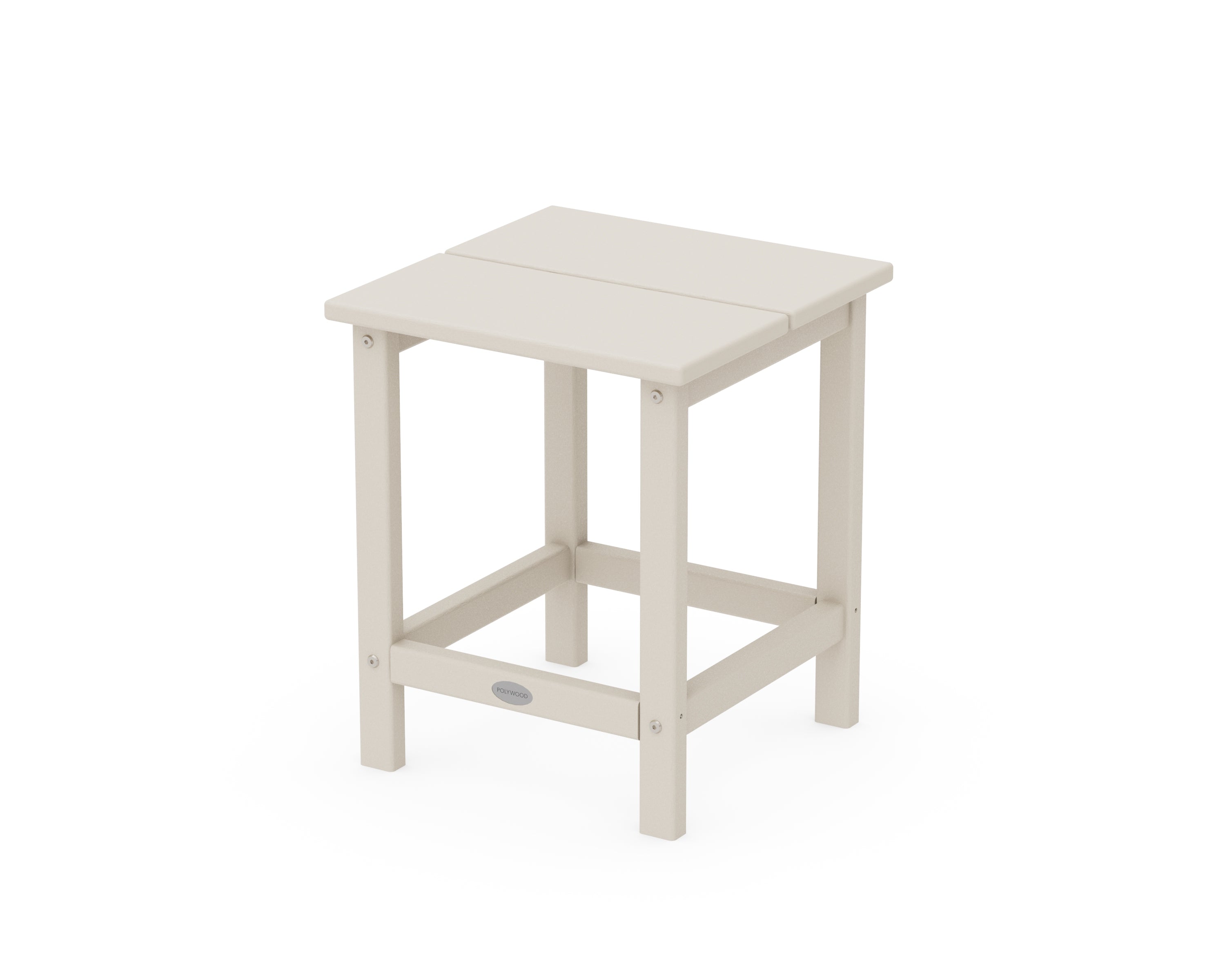 POLYWOOD® Studio Square Side Table in Sand