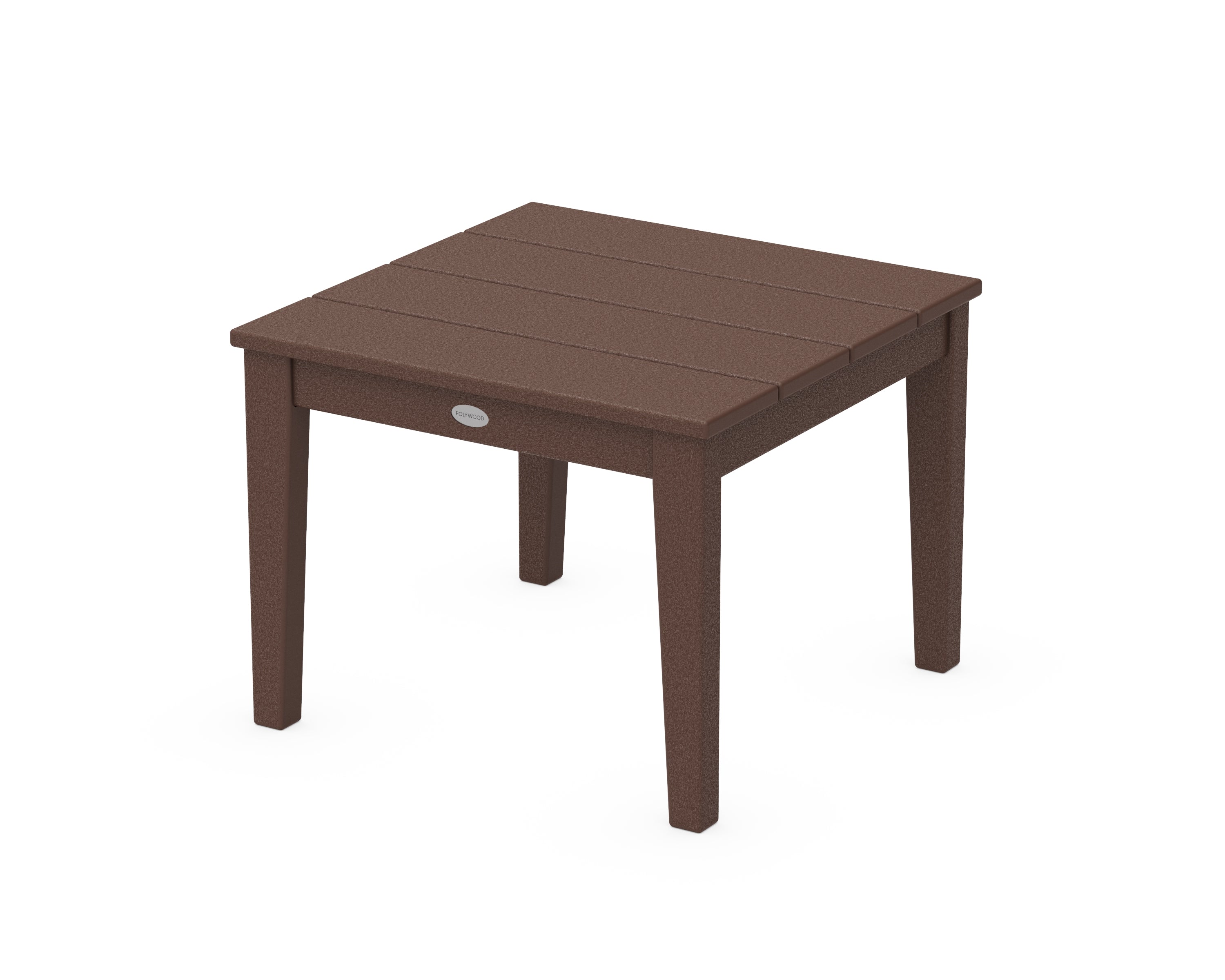 POLYWOOD® Newport 22" End Table in Mahogany