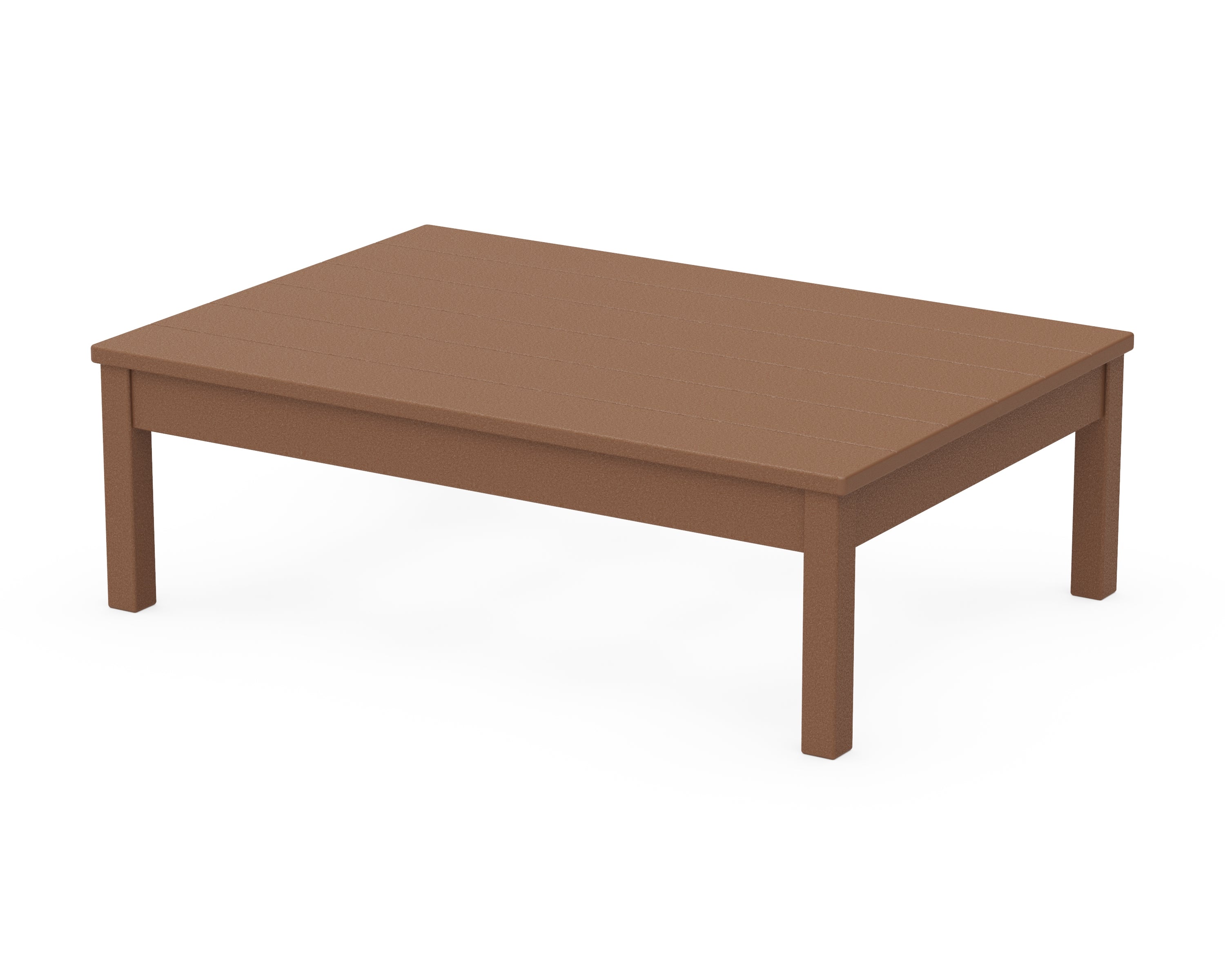 POLYWOOD® 33" x 47" Coffee Table in Teak