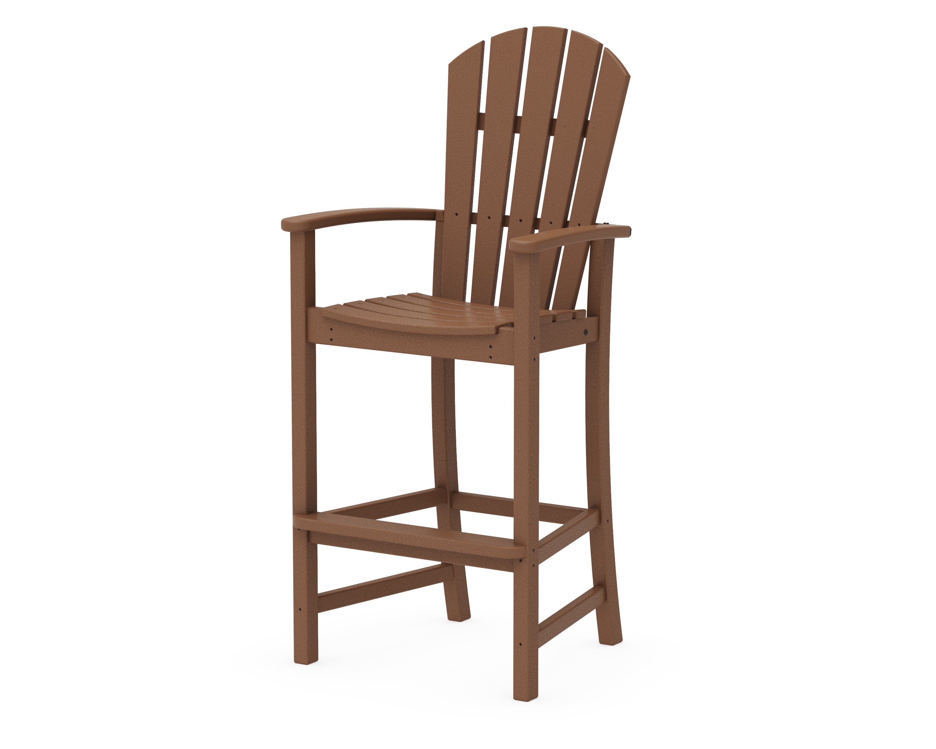 POLYWOOD® Palm Coast Bar Chair in Teak