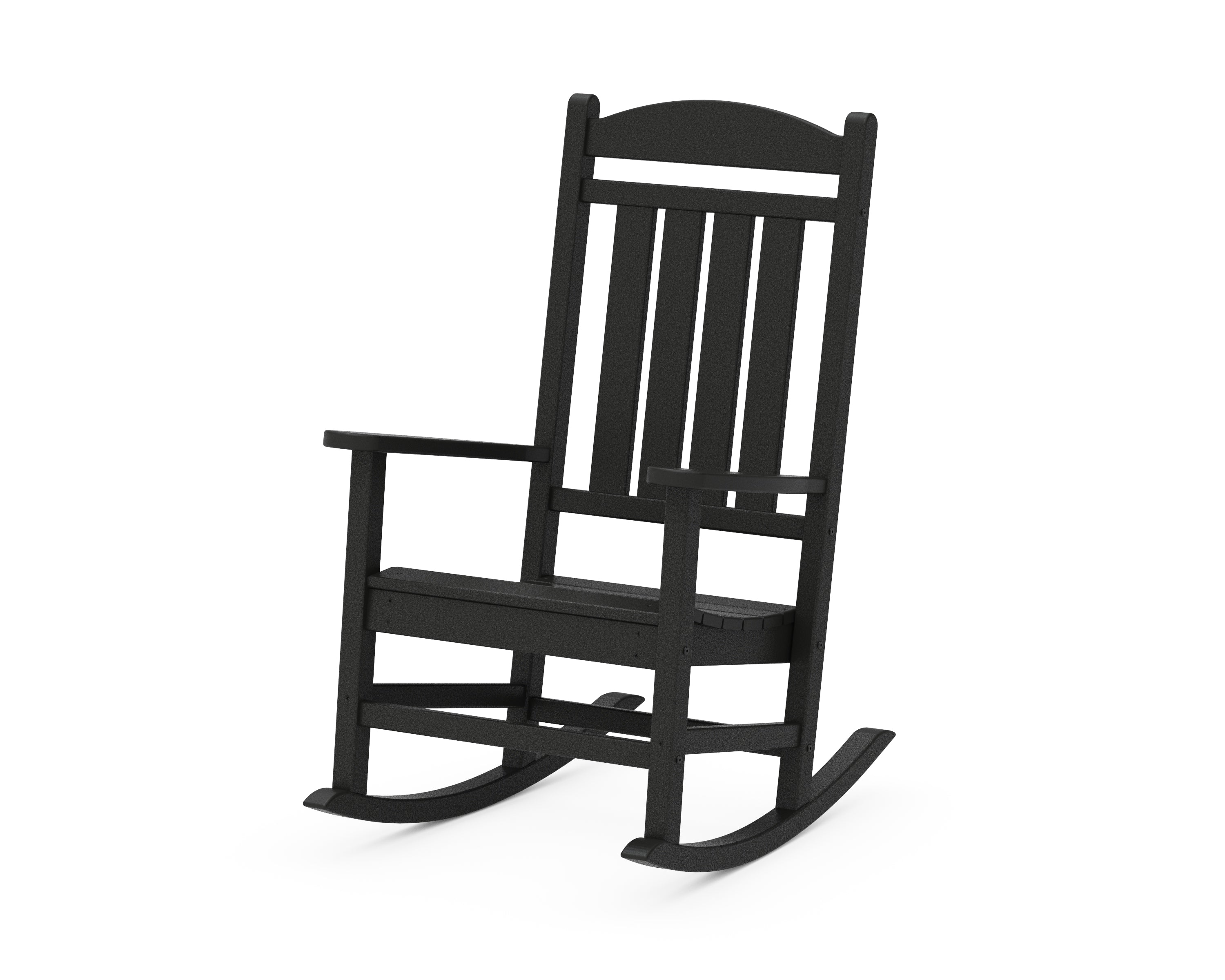 POLYWOOD® Presidential Rocking Chair in Black