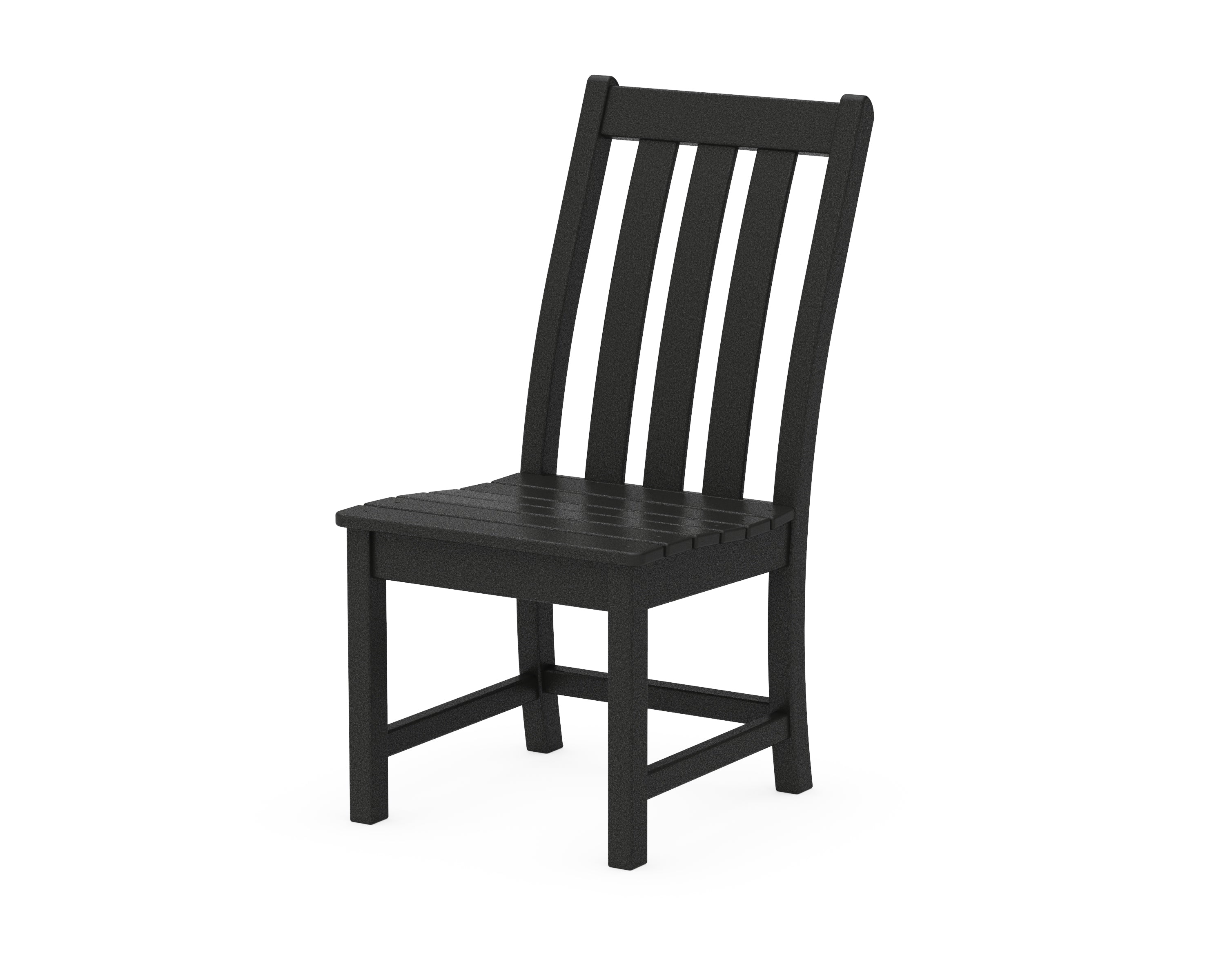 POLYWOOD® Vineyard Dining Side Chair in Black