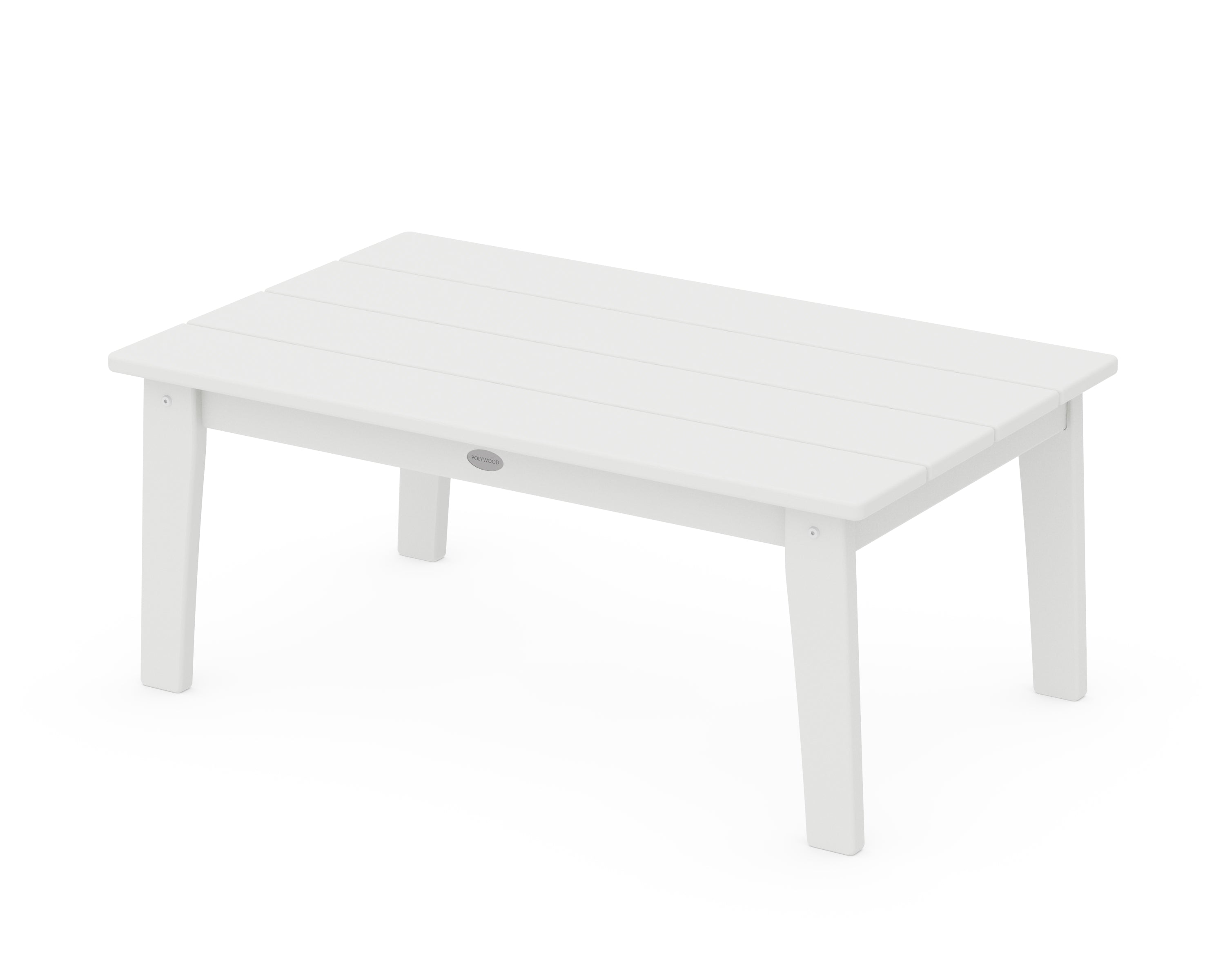 POLYWOOD® Lakeside Coffee Table in White