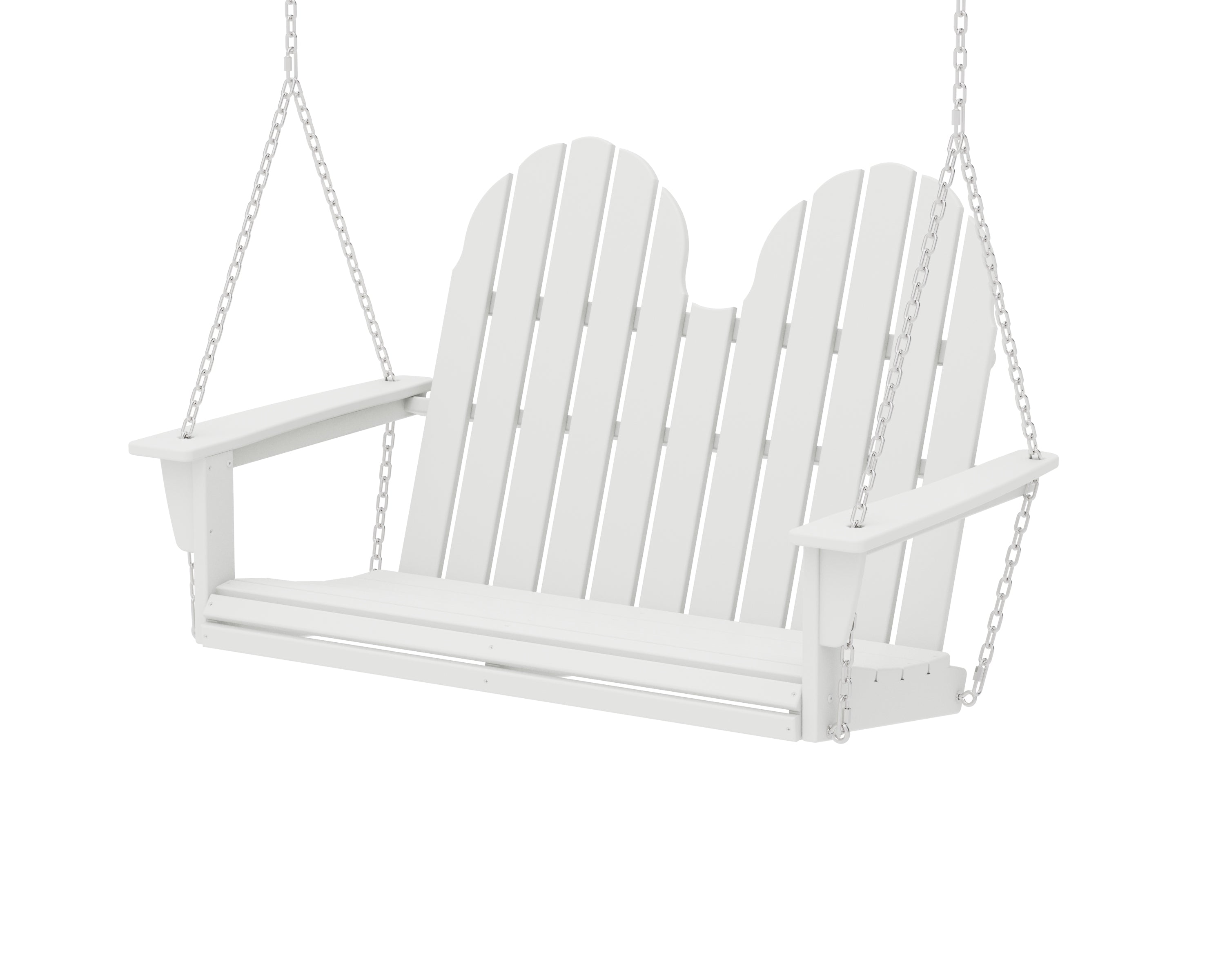 POLYWOOD® Vineyard Adirondack 48" Swing in White