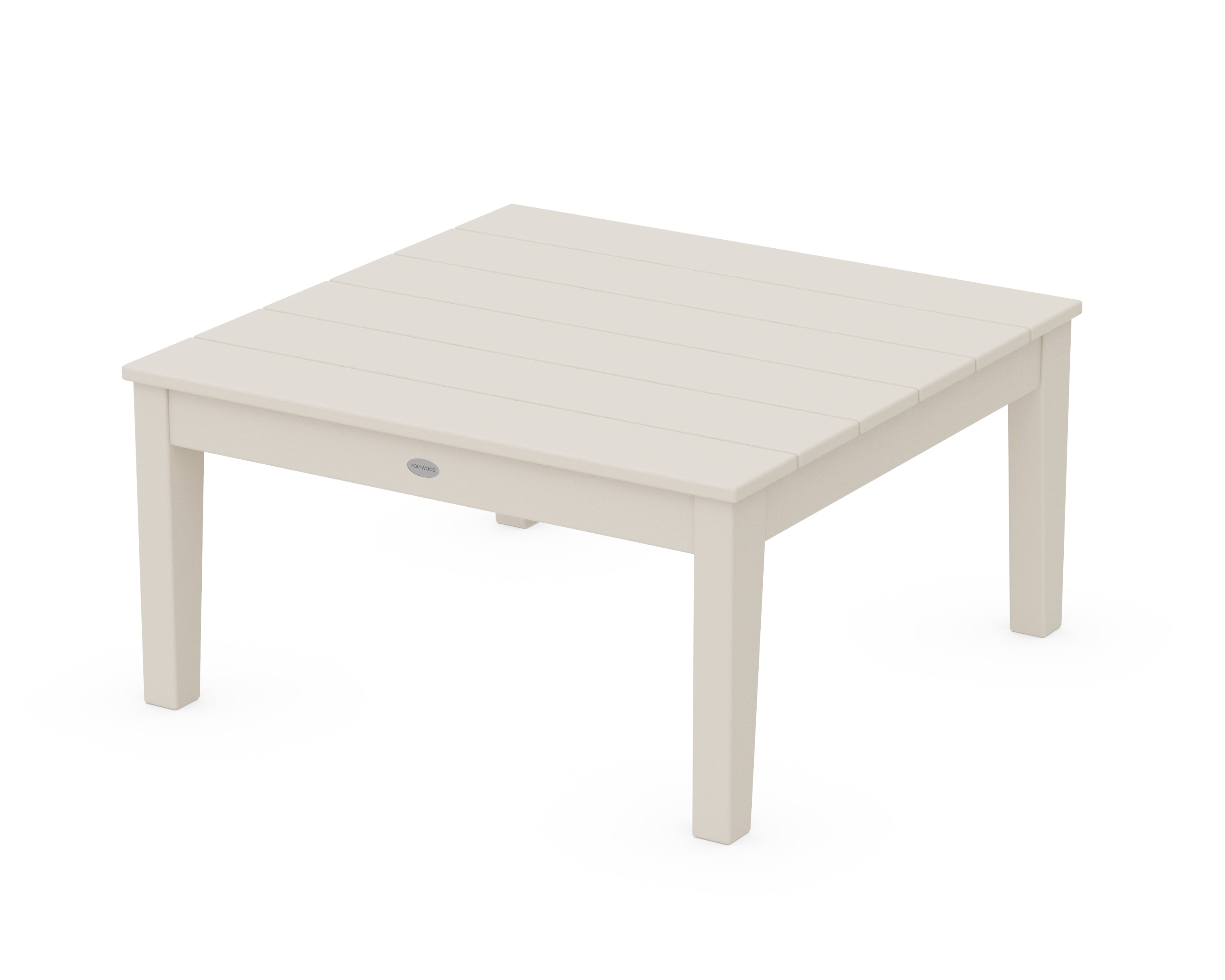 POLYWOOD® Newport 36" Conversation Table in Sand