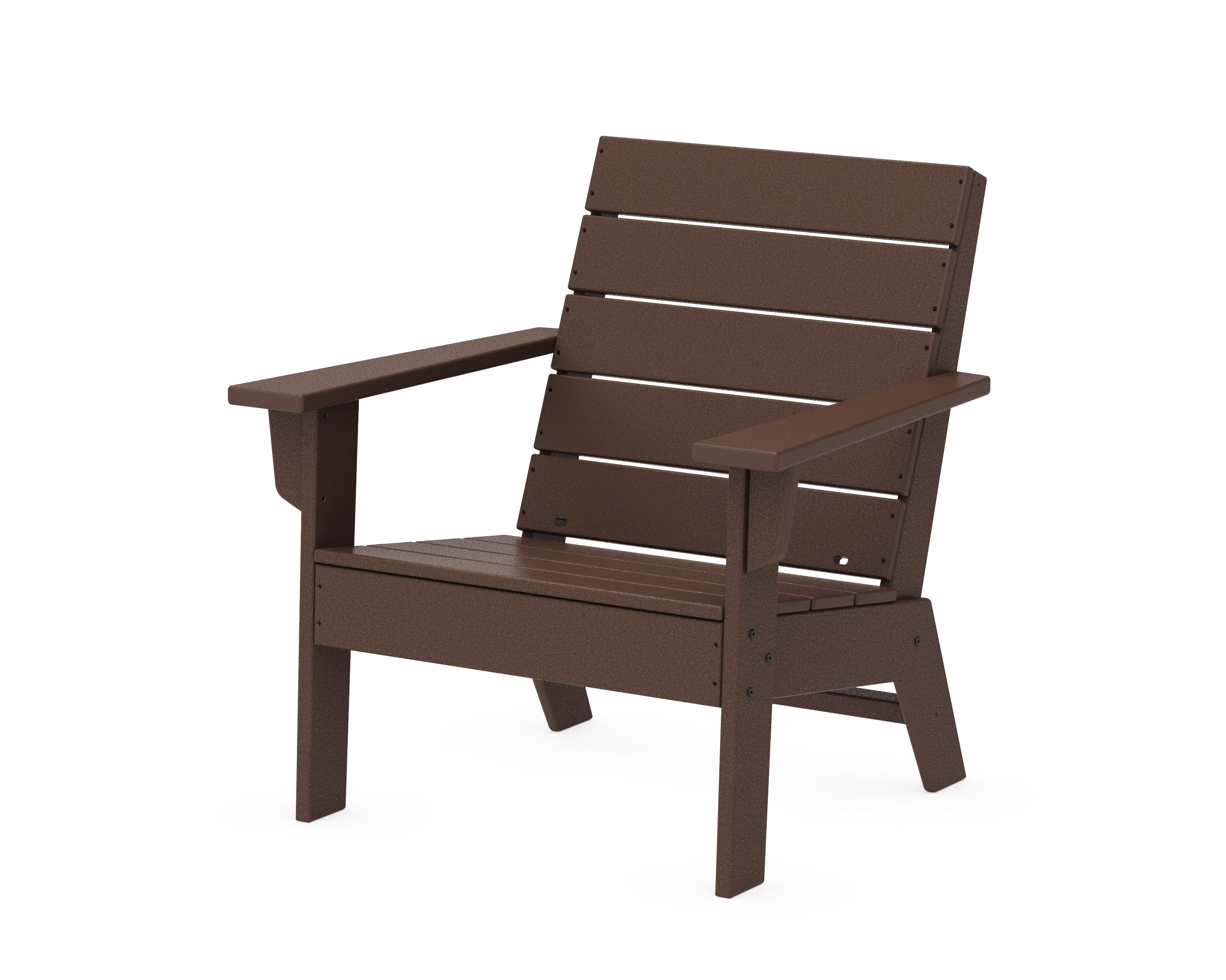 POLYWOOD® Eastport Lounge Chair in Mahogany