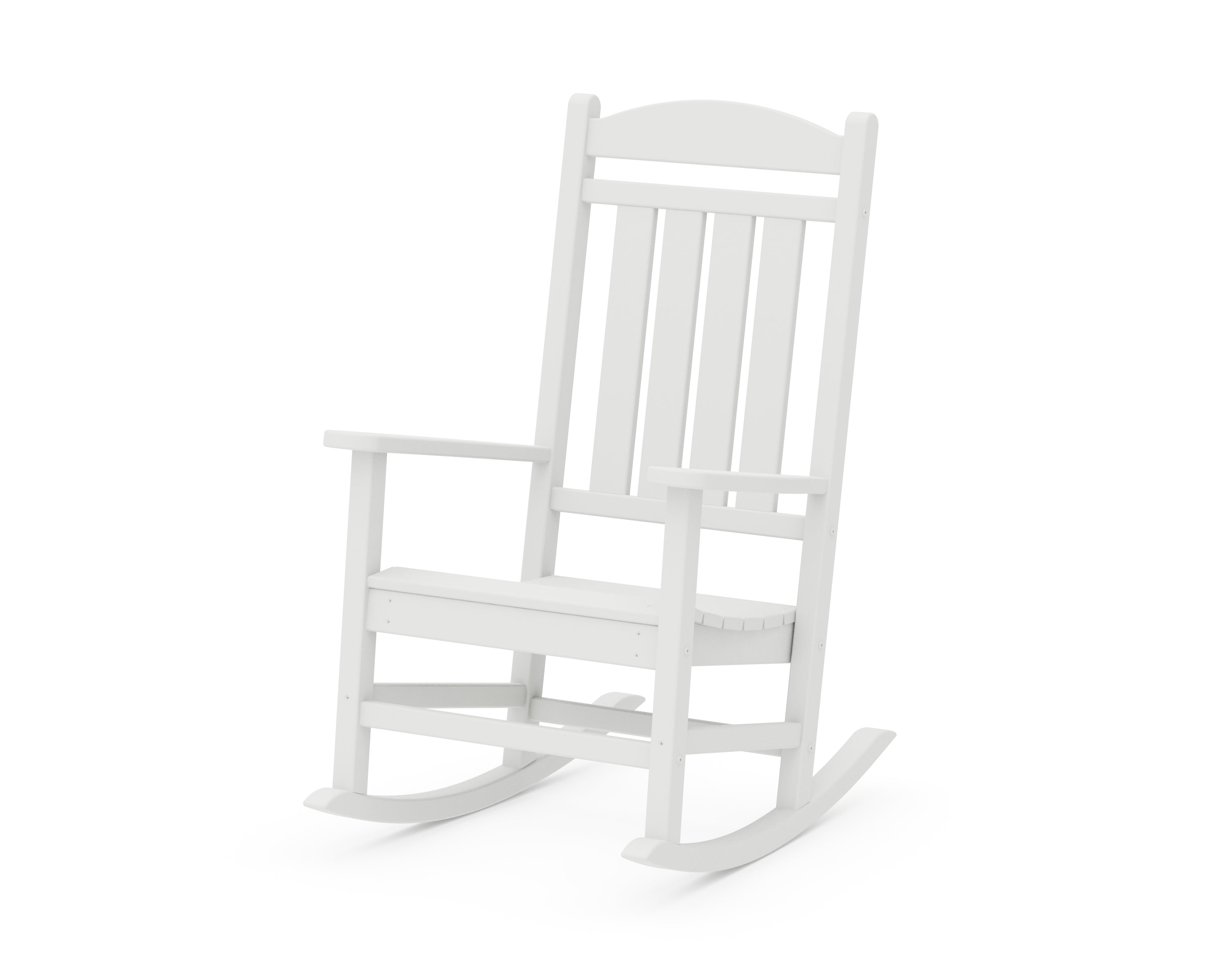 POLYWOOD® Presidential Rocking Chair in White