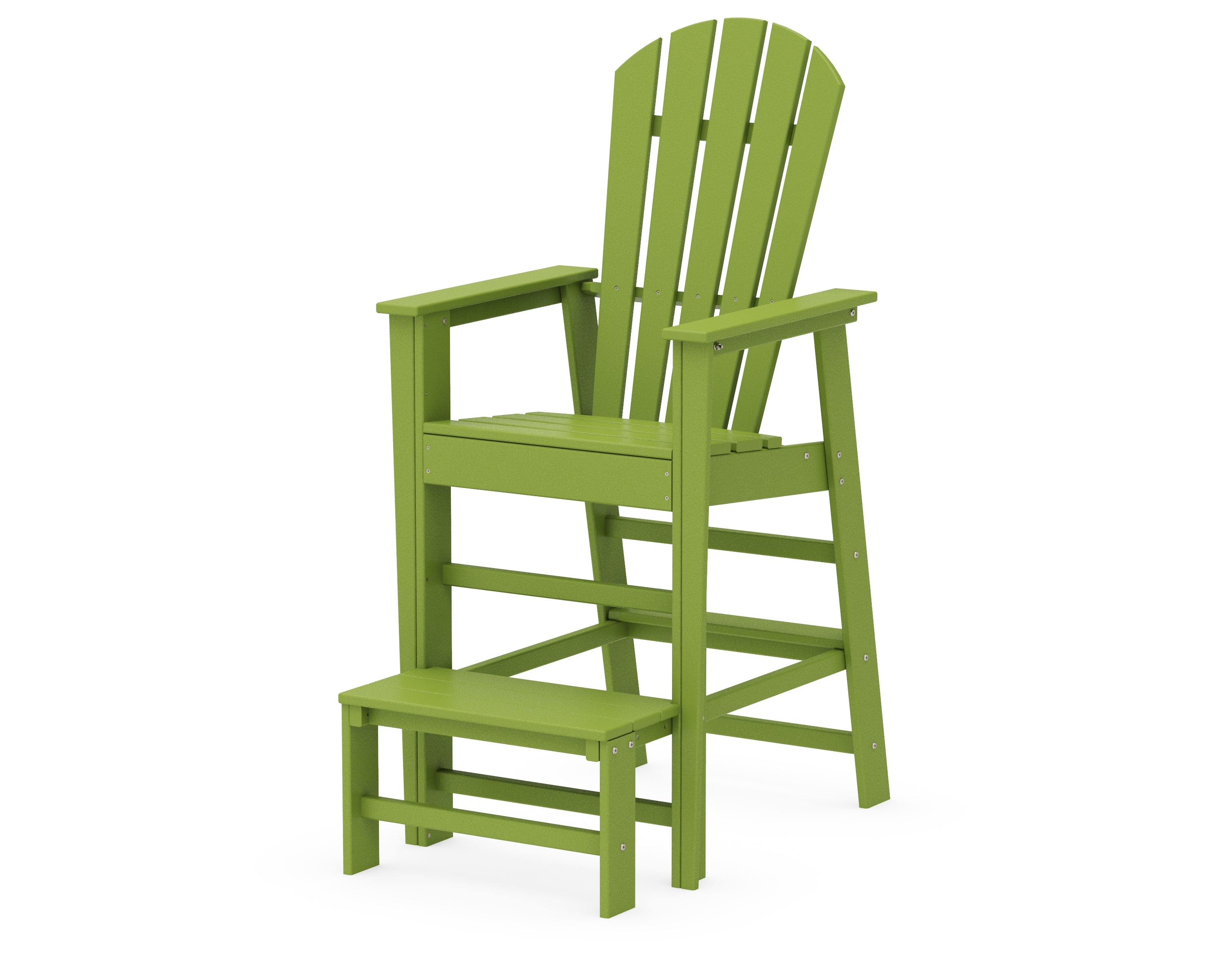 POLYWOOD® South Beach Lifeguard Chair in Lime