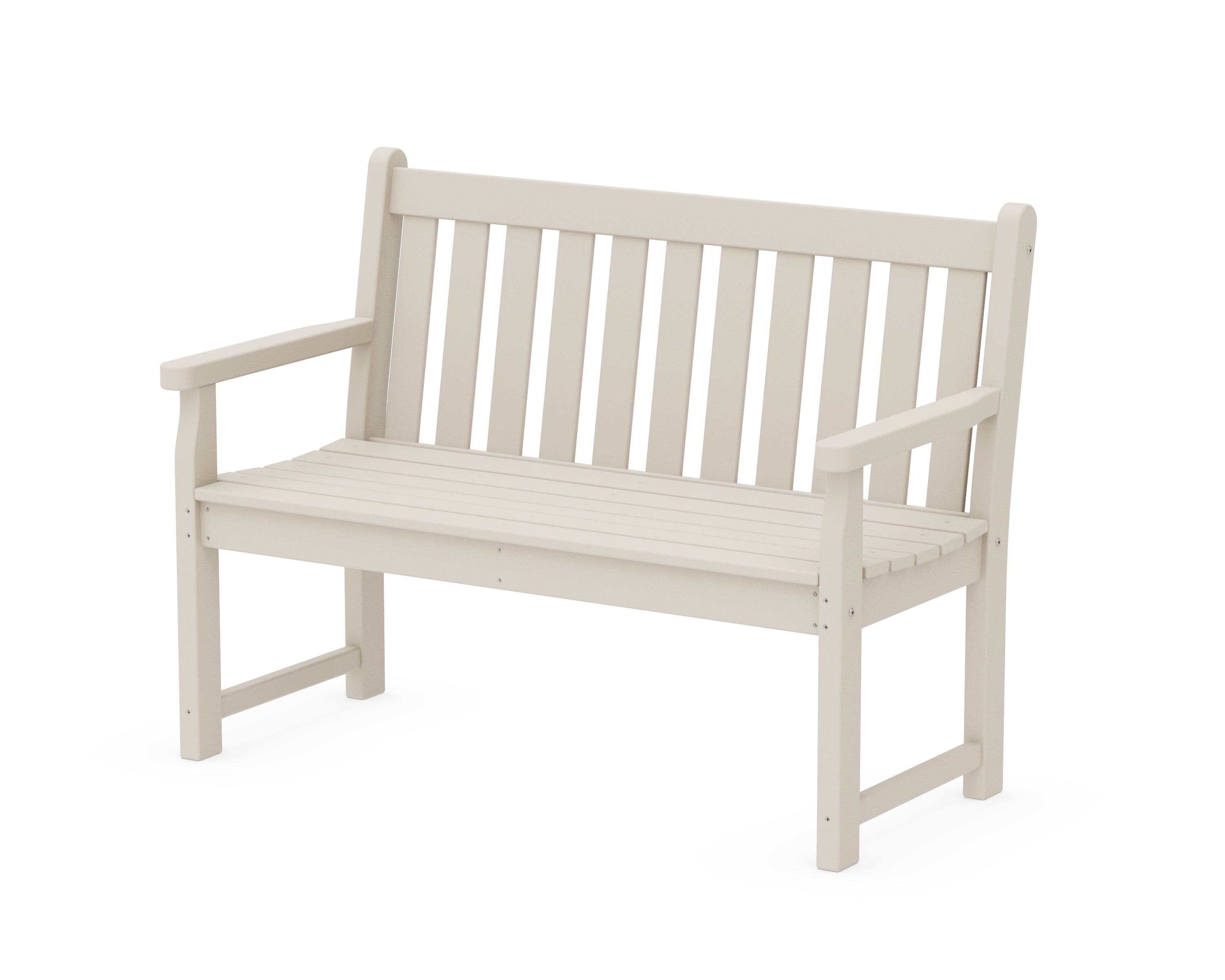 POLYWOOD® Traditional Garden 48" Bench in Sand