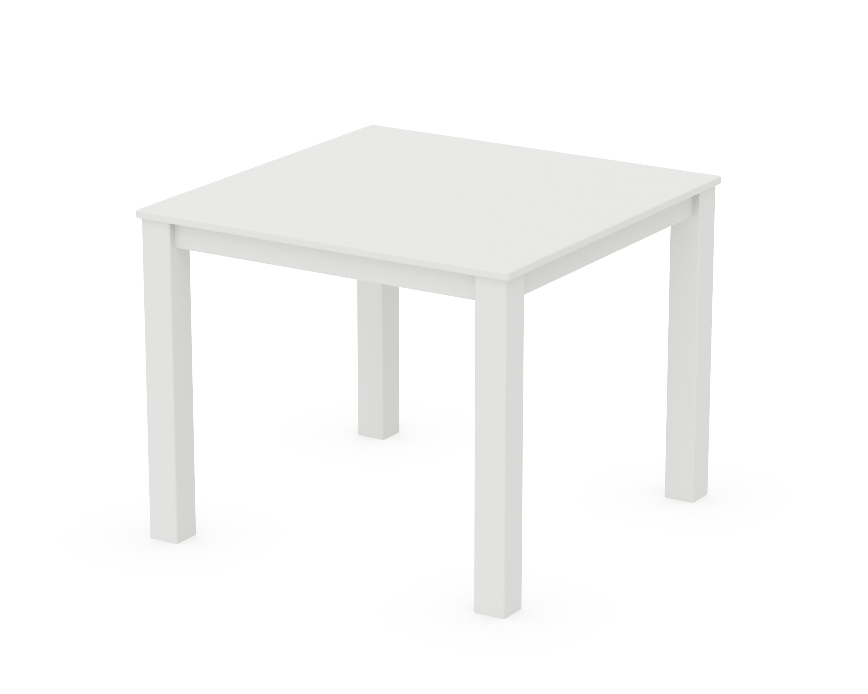POLYWOOD® Parsons 38" X 38" Dining Table in White