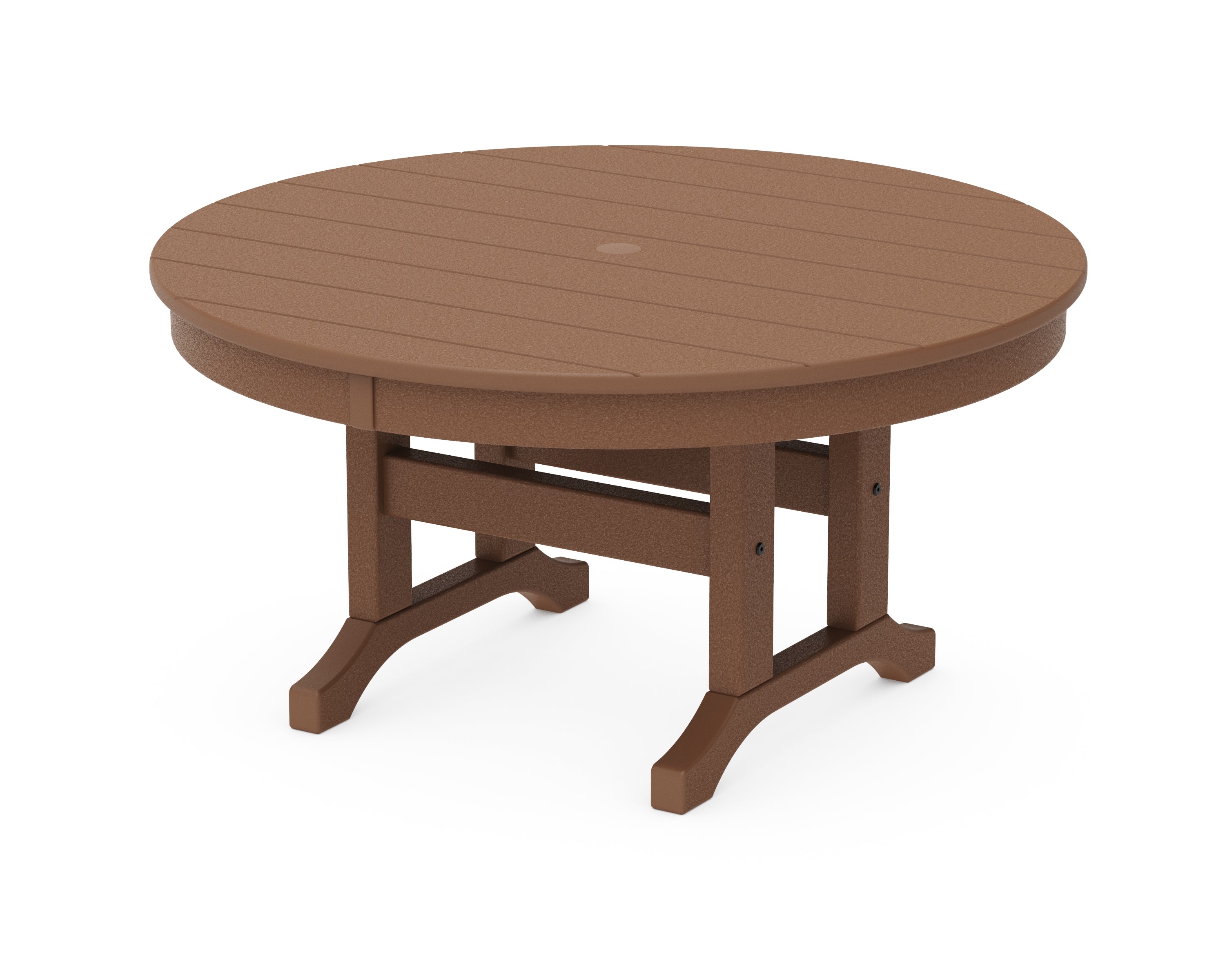 POLYWOOD® Round 36" Conversation Table in Teak