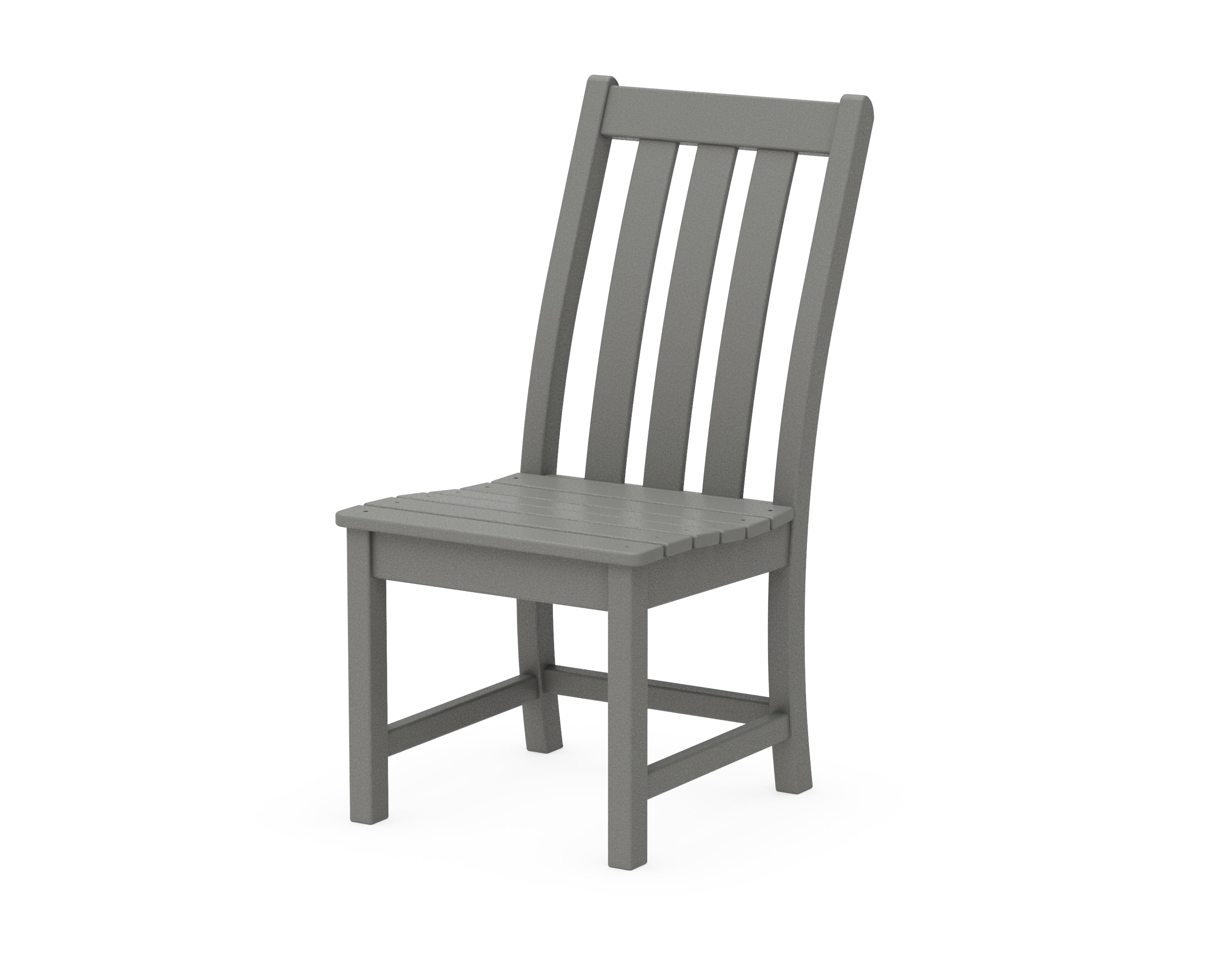 POLYWOOD® Vineyard Dining Side Chair in Slate Grey