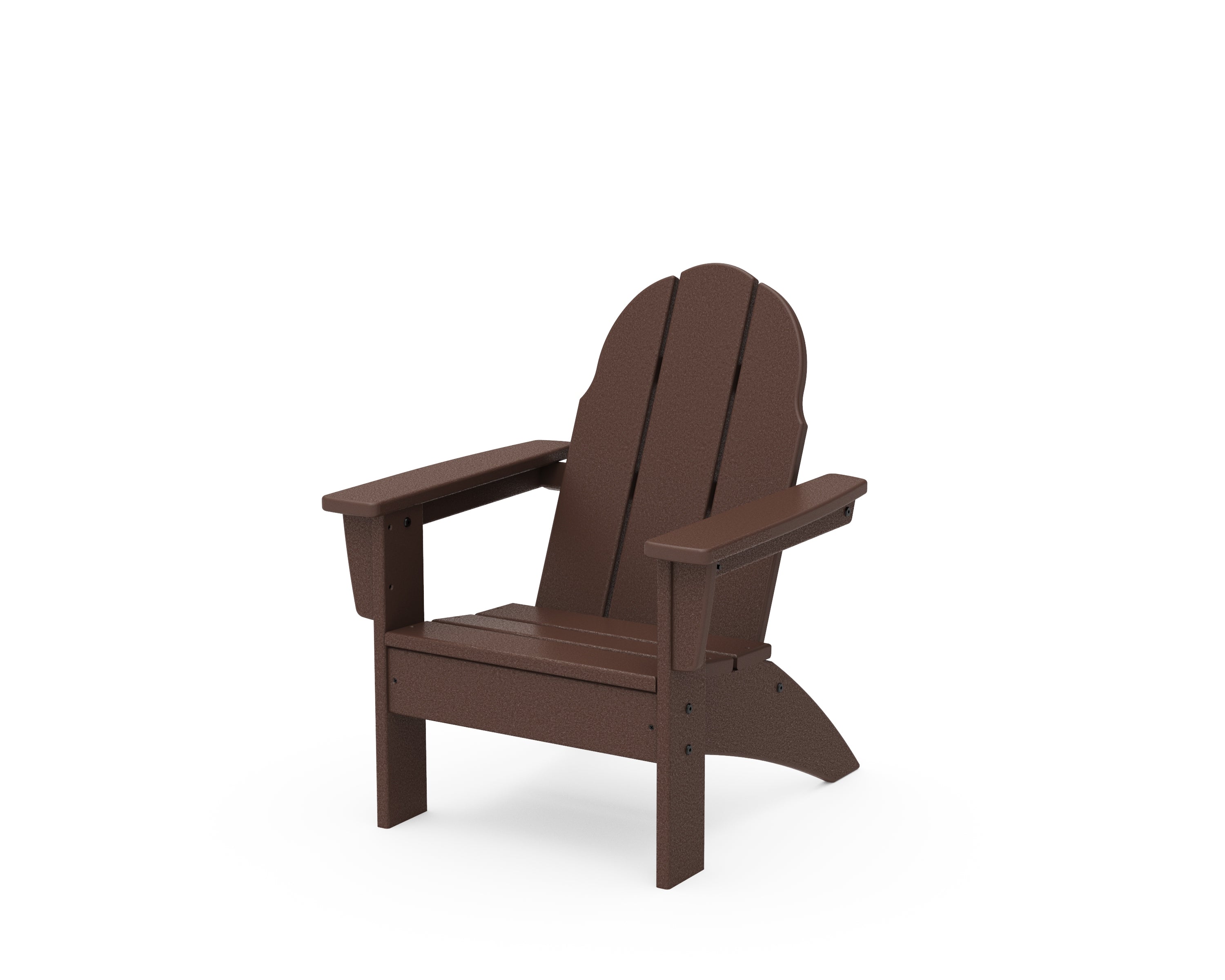POLYWOOD® Kids Vineyard Adirondack Chair in Mahogany