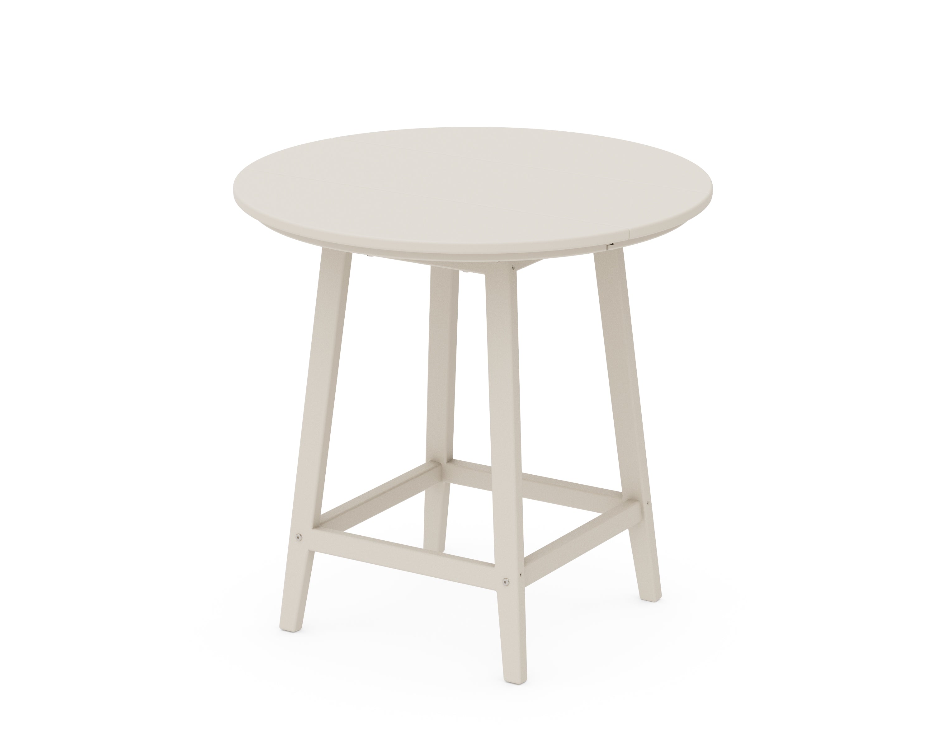 POLYWOOD® Studio 30" Round Bistro Table in Sand