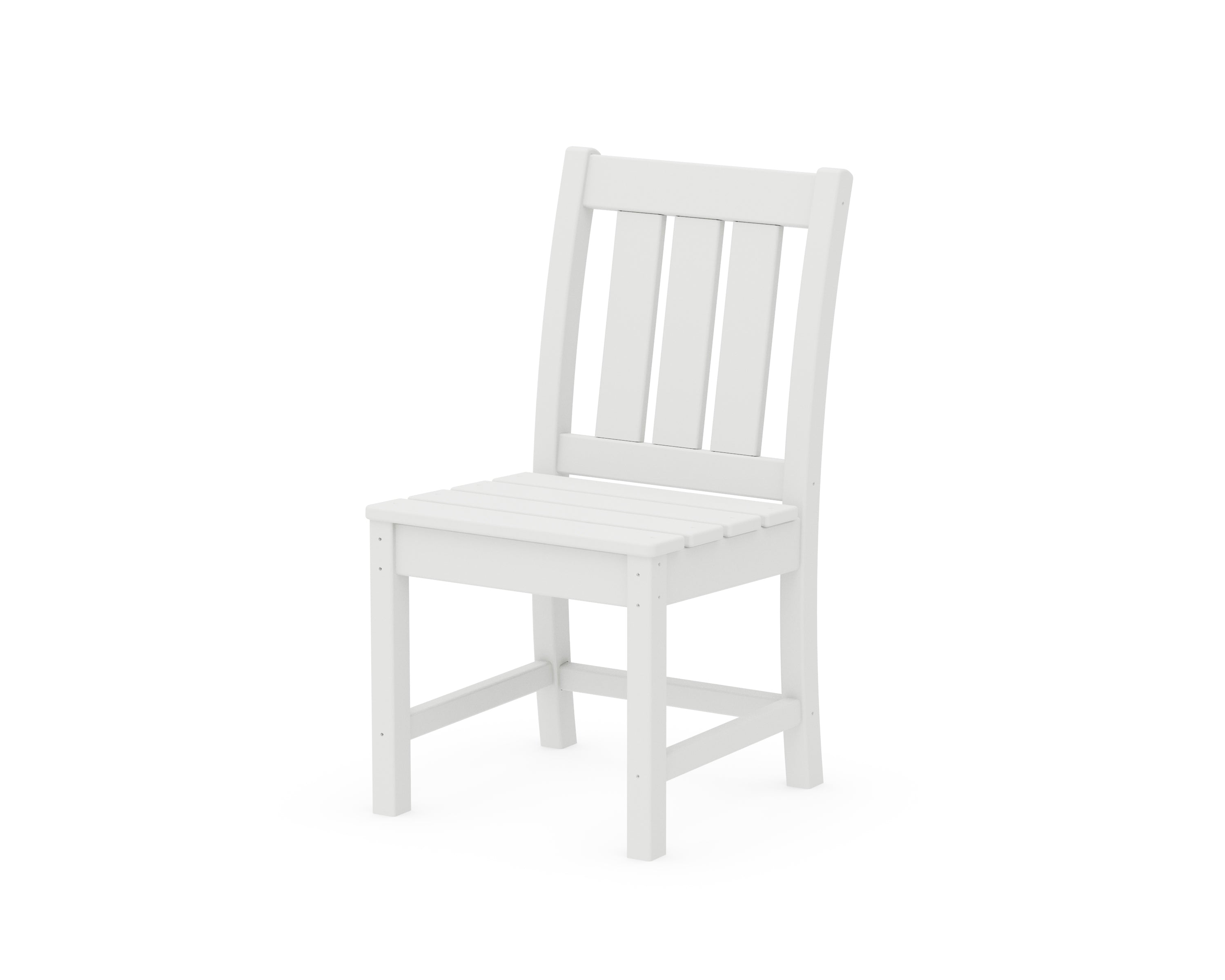 POLYWOOD® Oxford Dining Side Chair in White