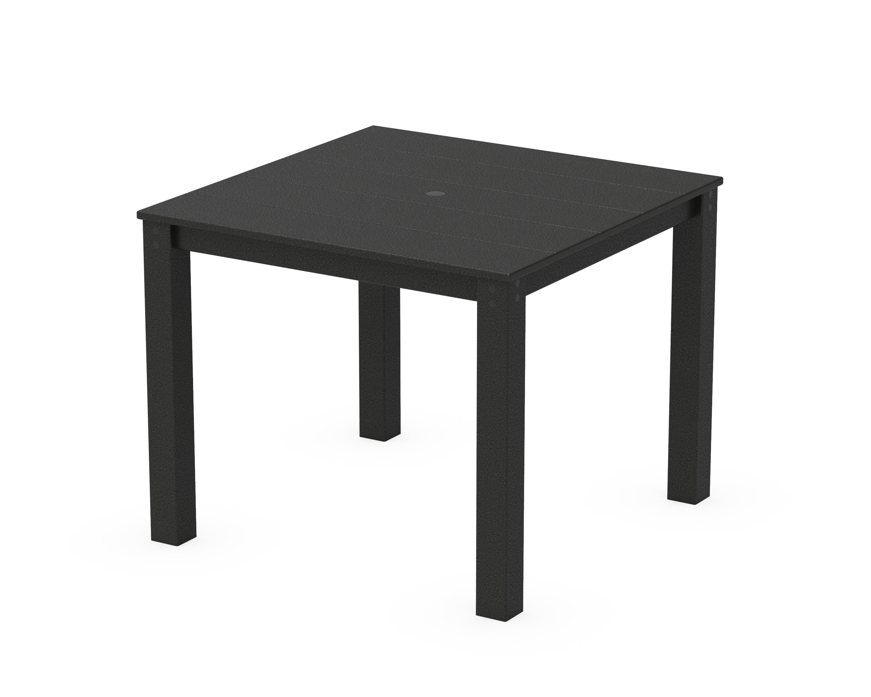 POLYWOOD® Parsons 38" X 38" Dining Table in Black