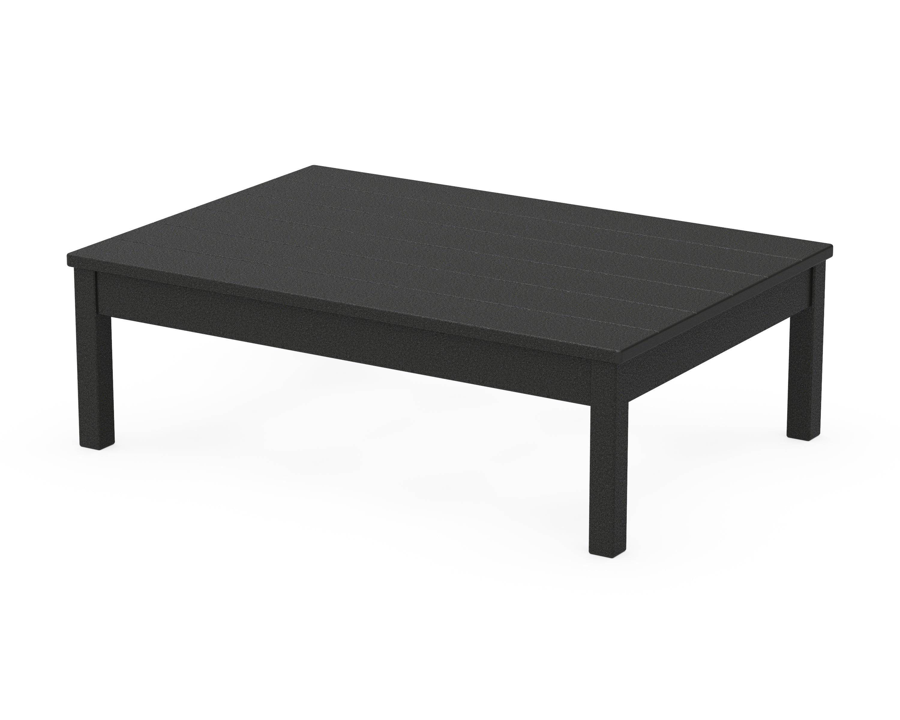 POLYWOOD® 33" x 47" Coffee Table in Black