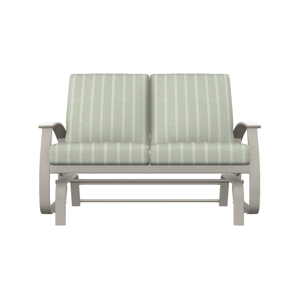 Belle Isle Two-Seat Glider w/ Polymer Accents