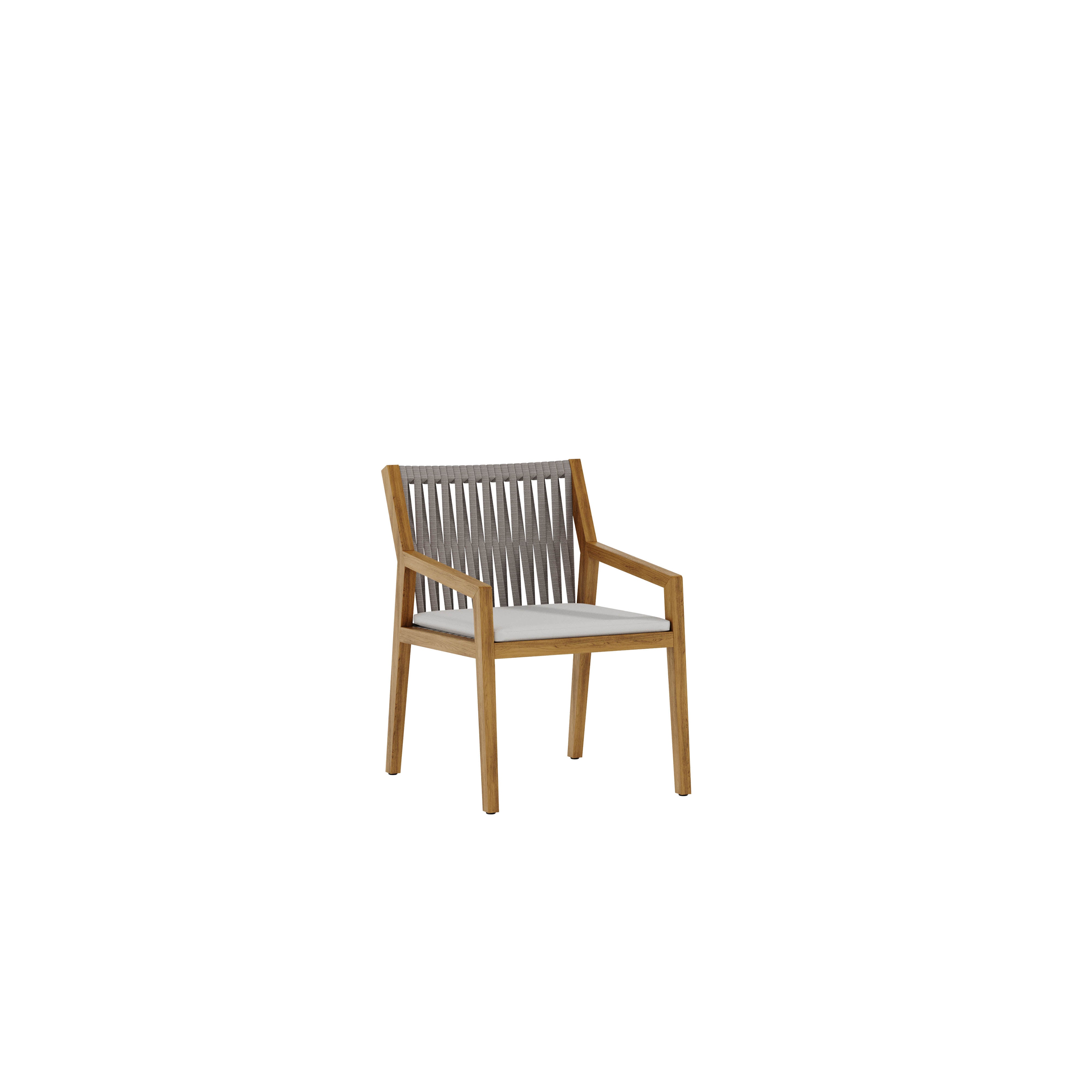 Lido Dining Chair with Seat Cushion