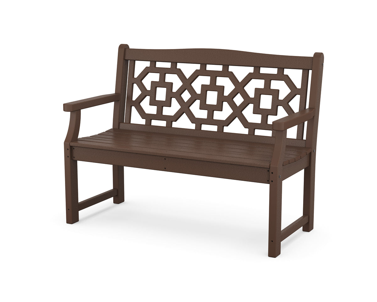 Chinoiserie 48" Garden Bench