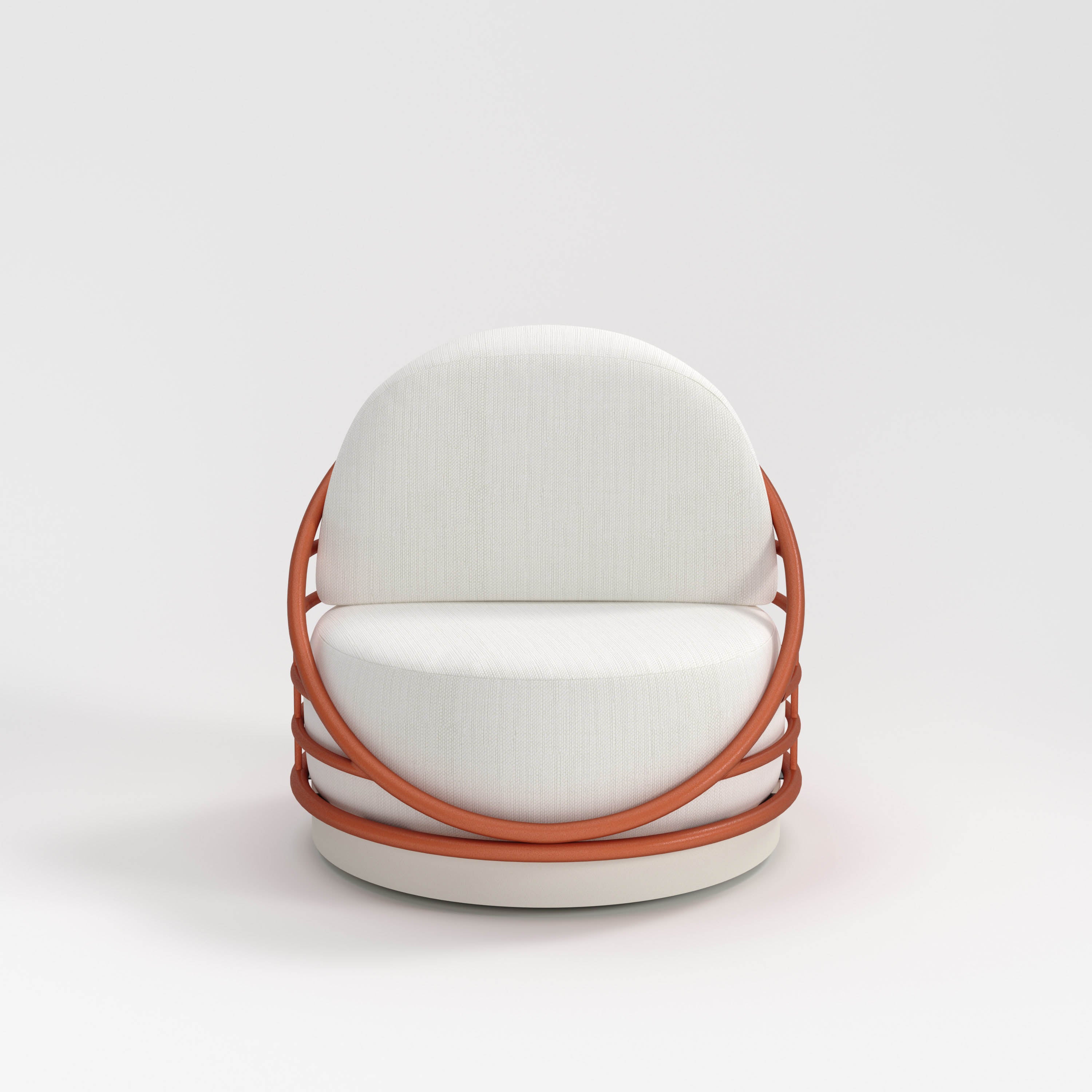 Orbit Cushion Swivel Lounger