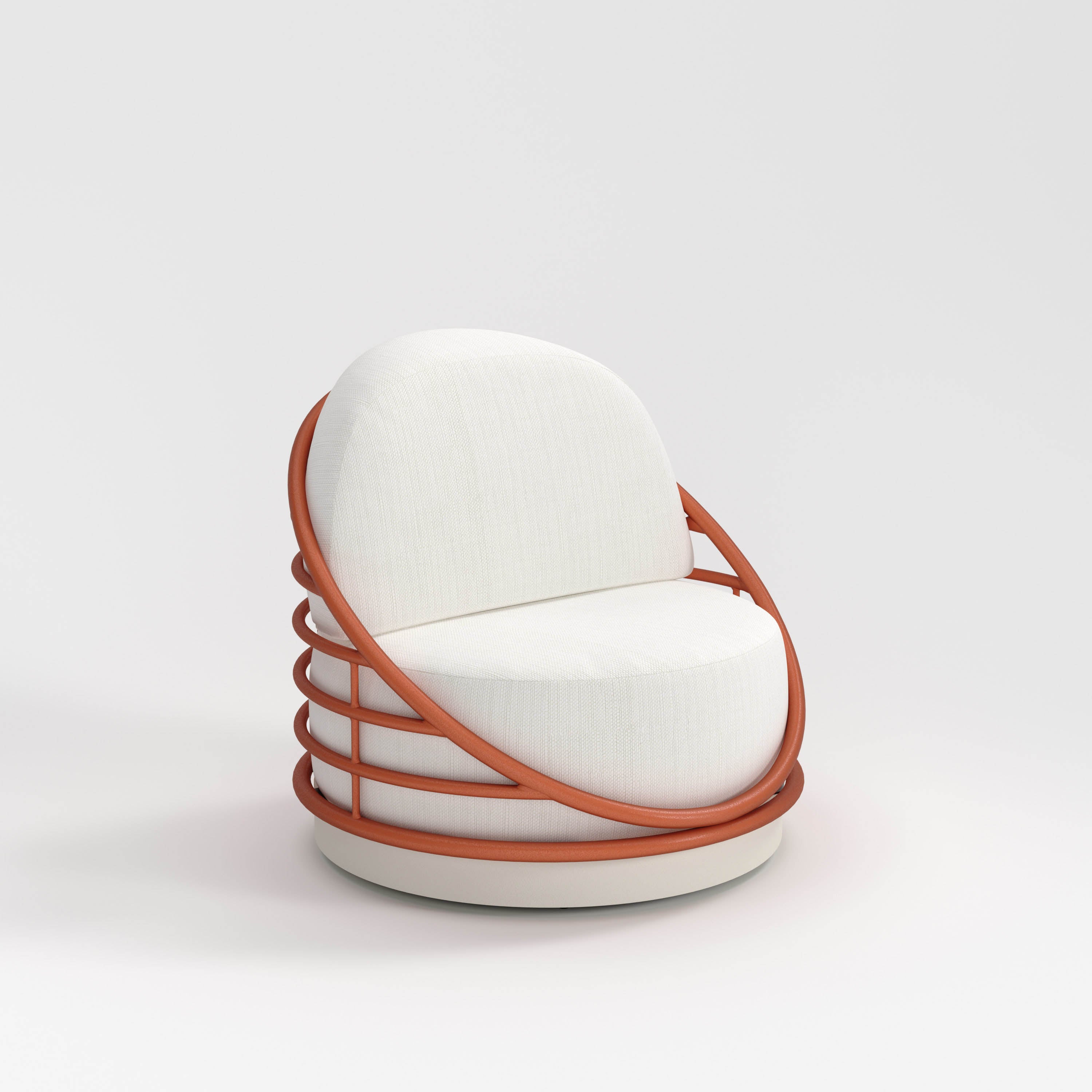 Orbit Cushion Swivel Lounger