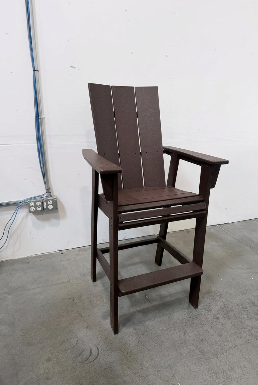 Modern Adirondack Counter Height Chair