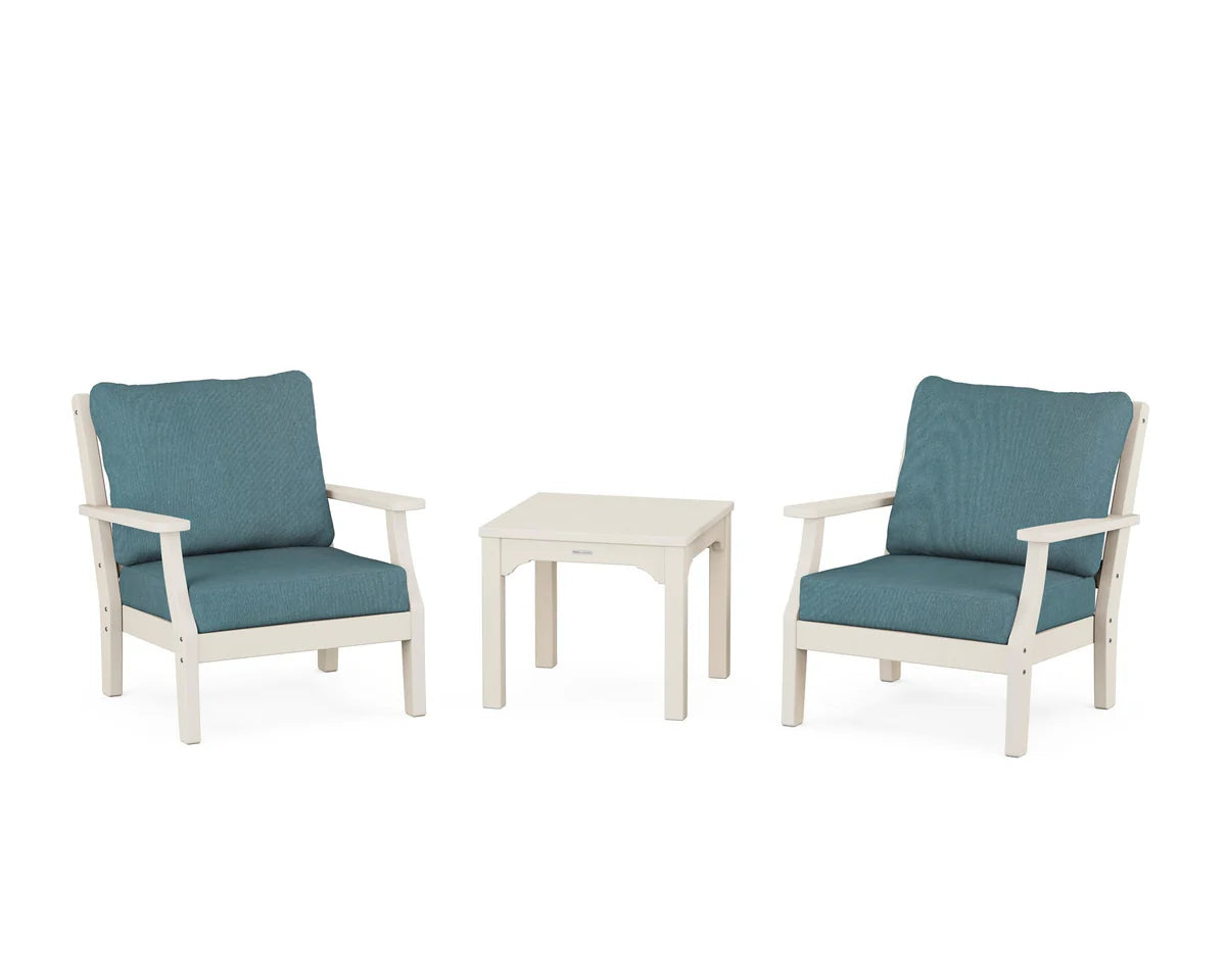 Chinoiserie 3-Piece Deep Seating Set