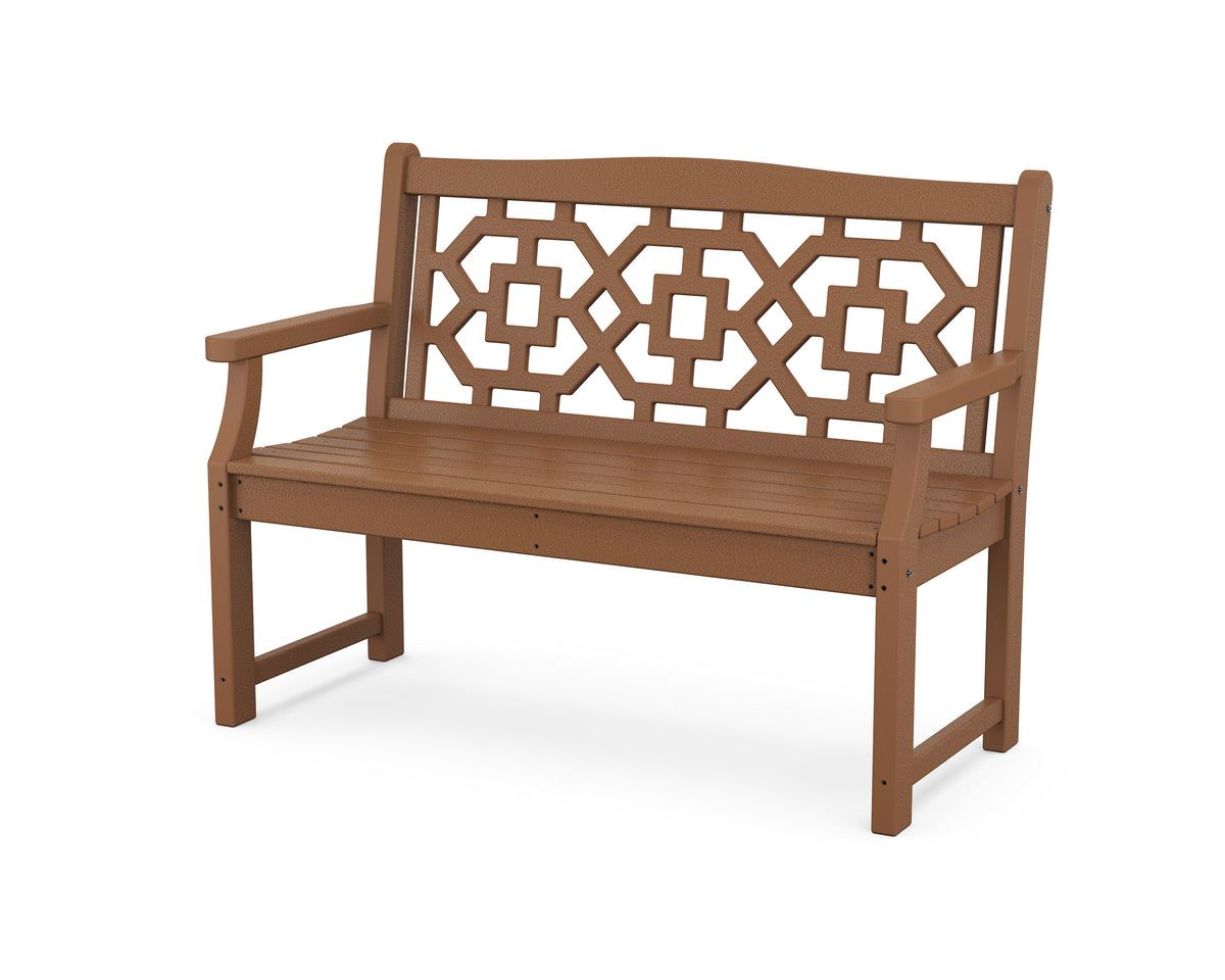Chinoiserie 48" Garden Bench