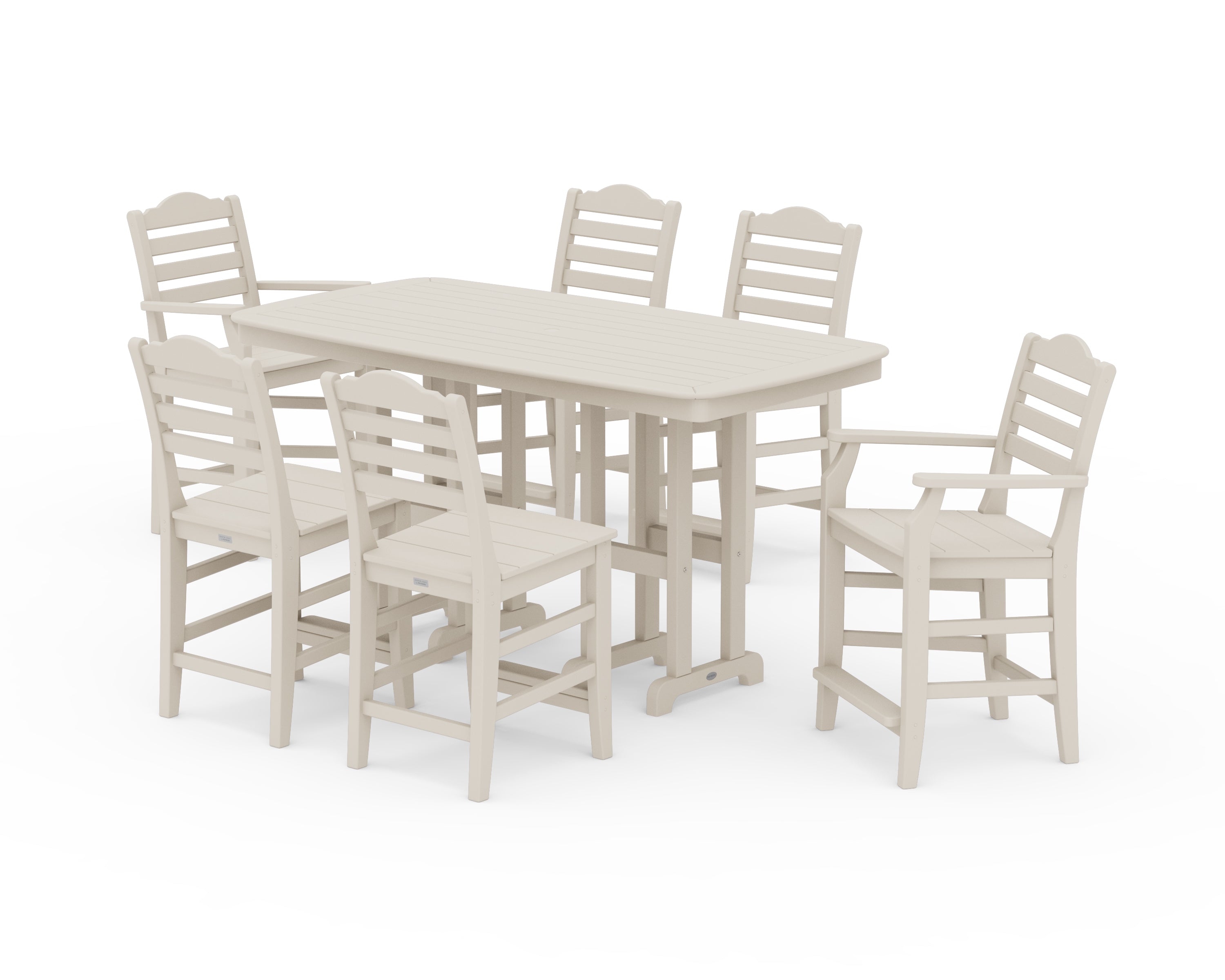 Draper James™ by POLYWOOD® Savannah 7-Piece Counter Set in Sand