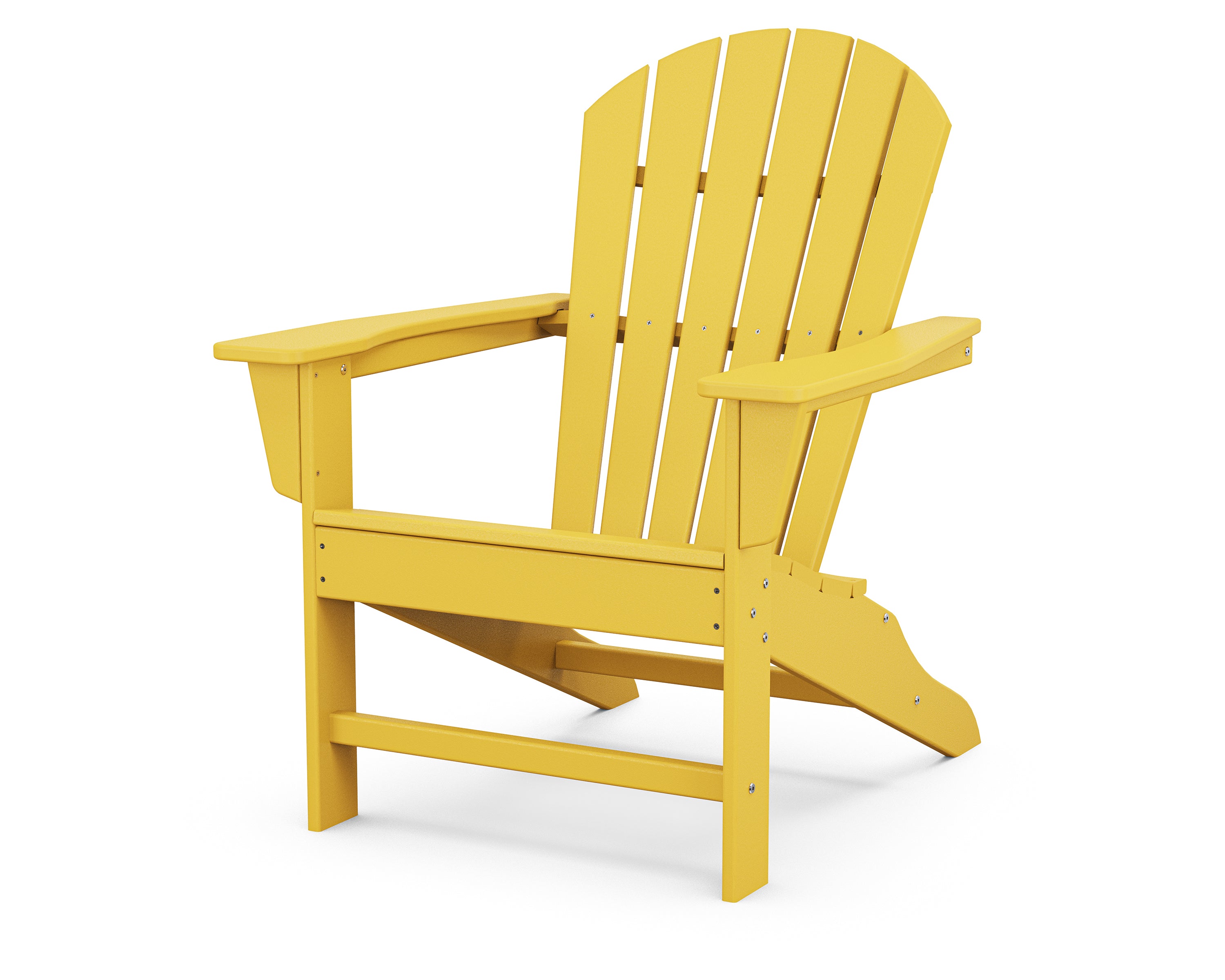 POLYWOOD® South Beach Adirondack in Lemon