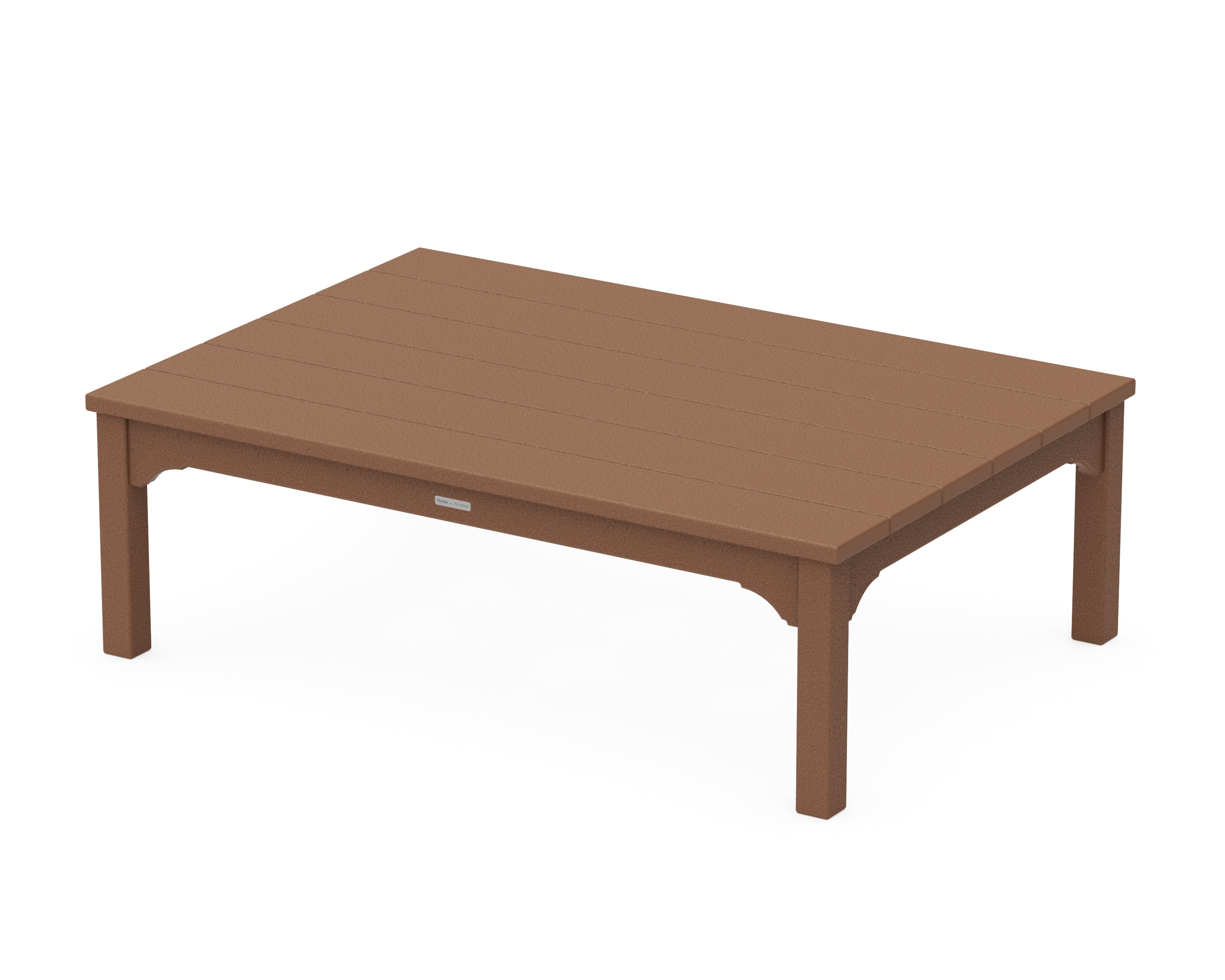 Martha Stewart by POLYWOOD® Chinoiserie Coffee Table in Teak