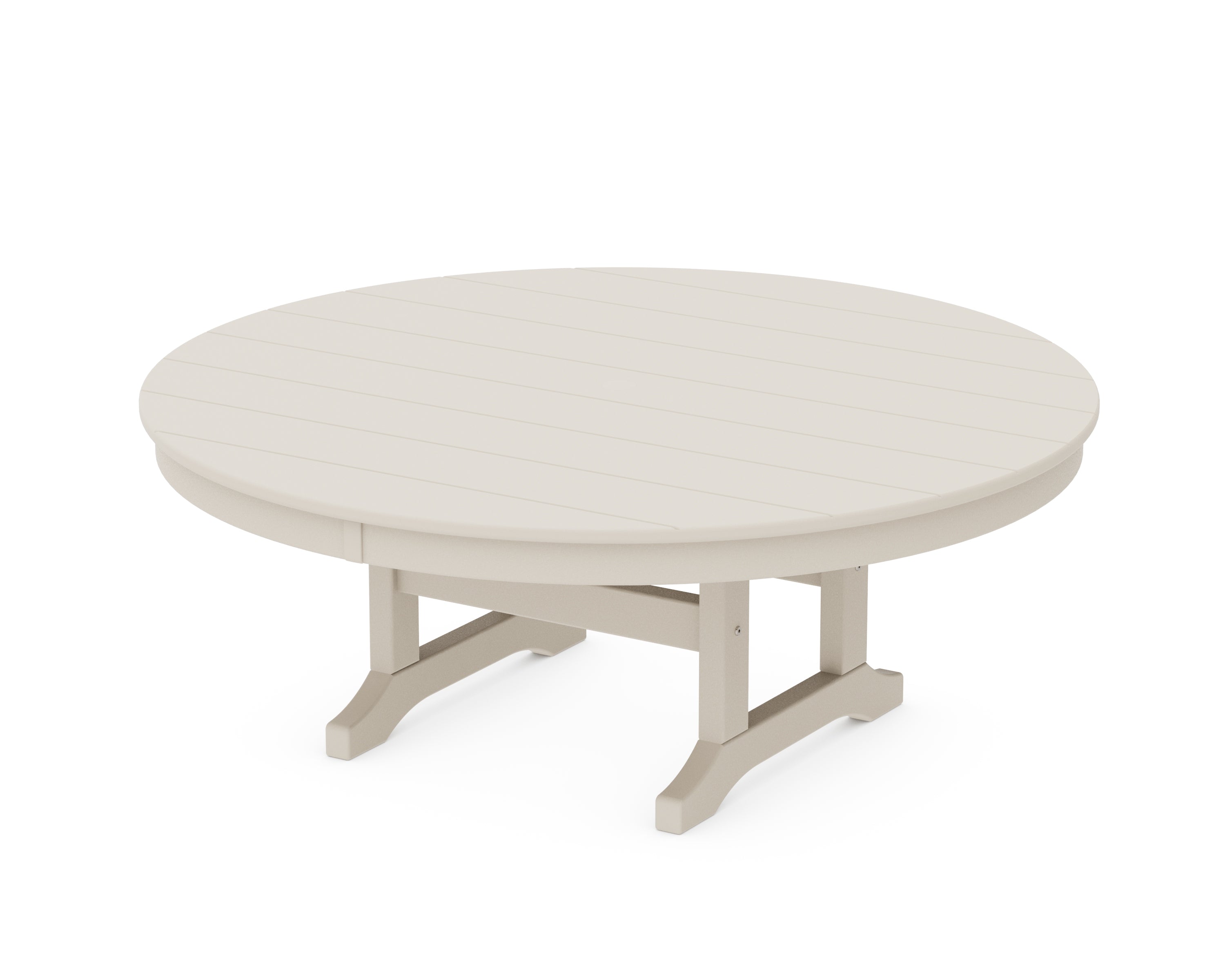 POLYWOOD® Round 48" Conversation Table in Sand