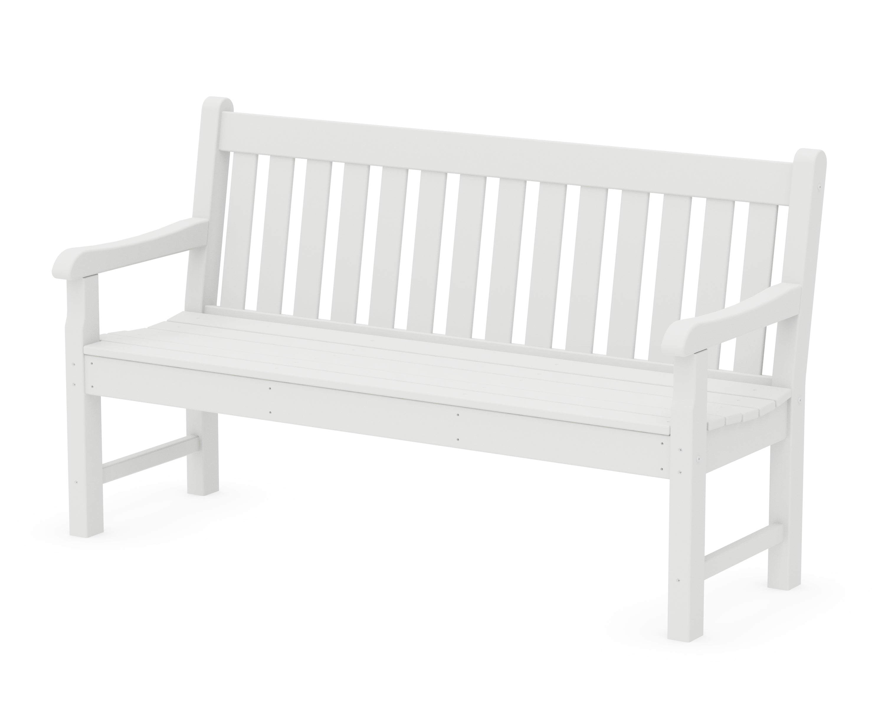 POLYWOOD® Rockford 60" Bench in White