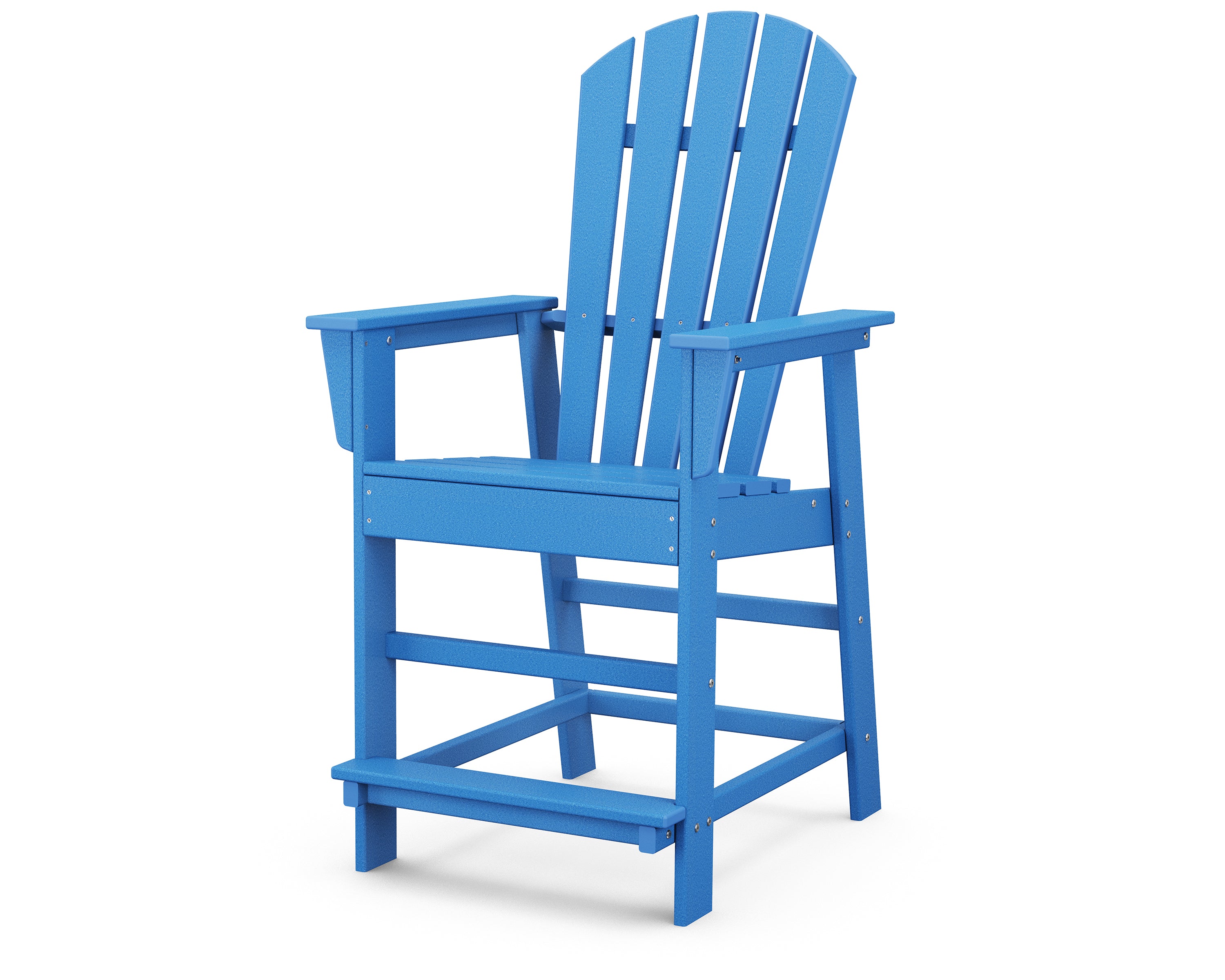 POLYWOOD® South Beach Counter Chair in Pacific Blue