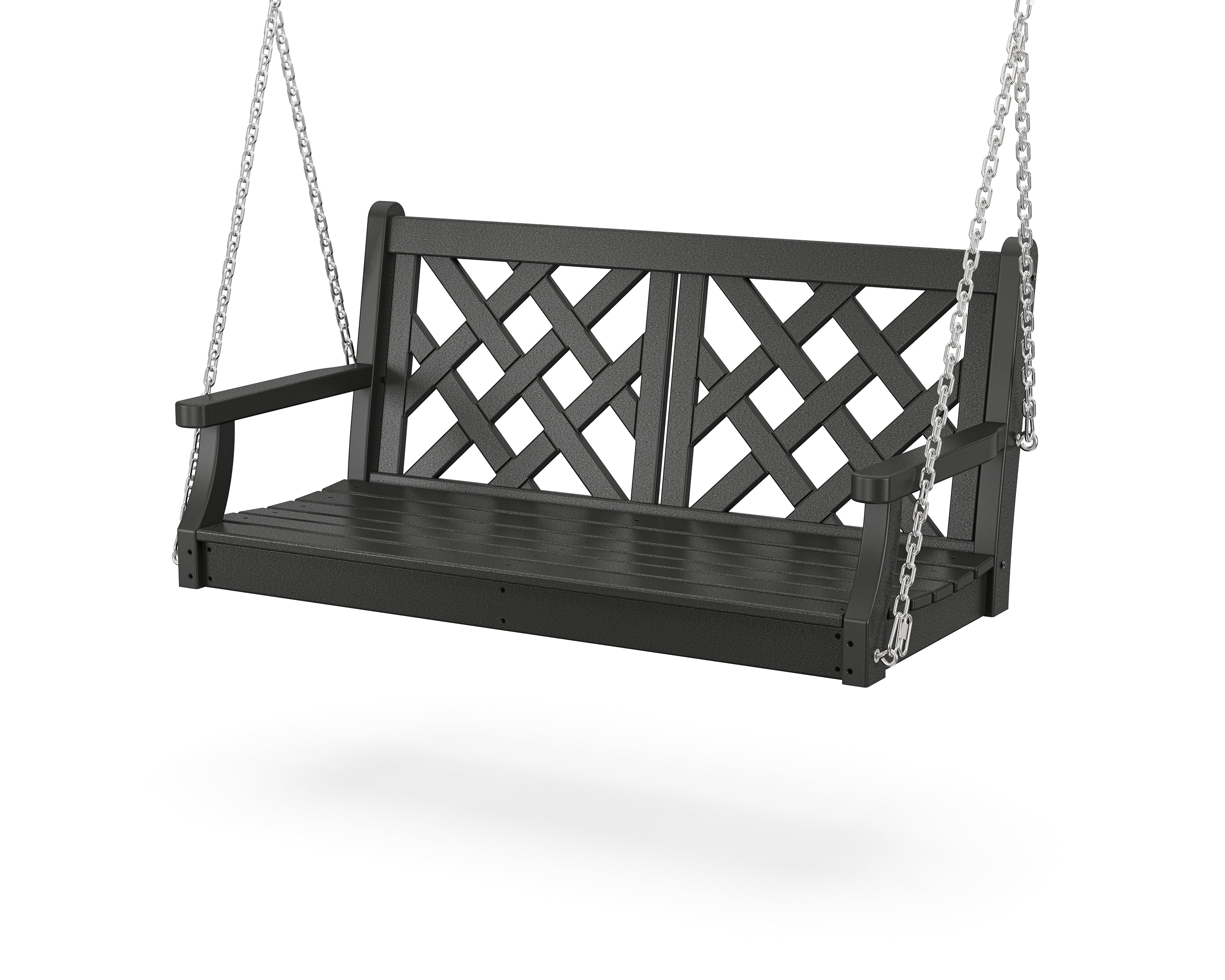 Country Living Wovendale 48" Swing in Black