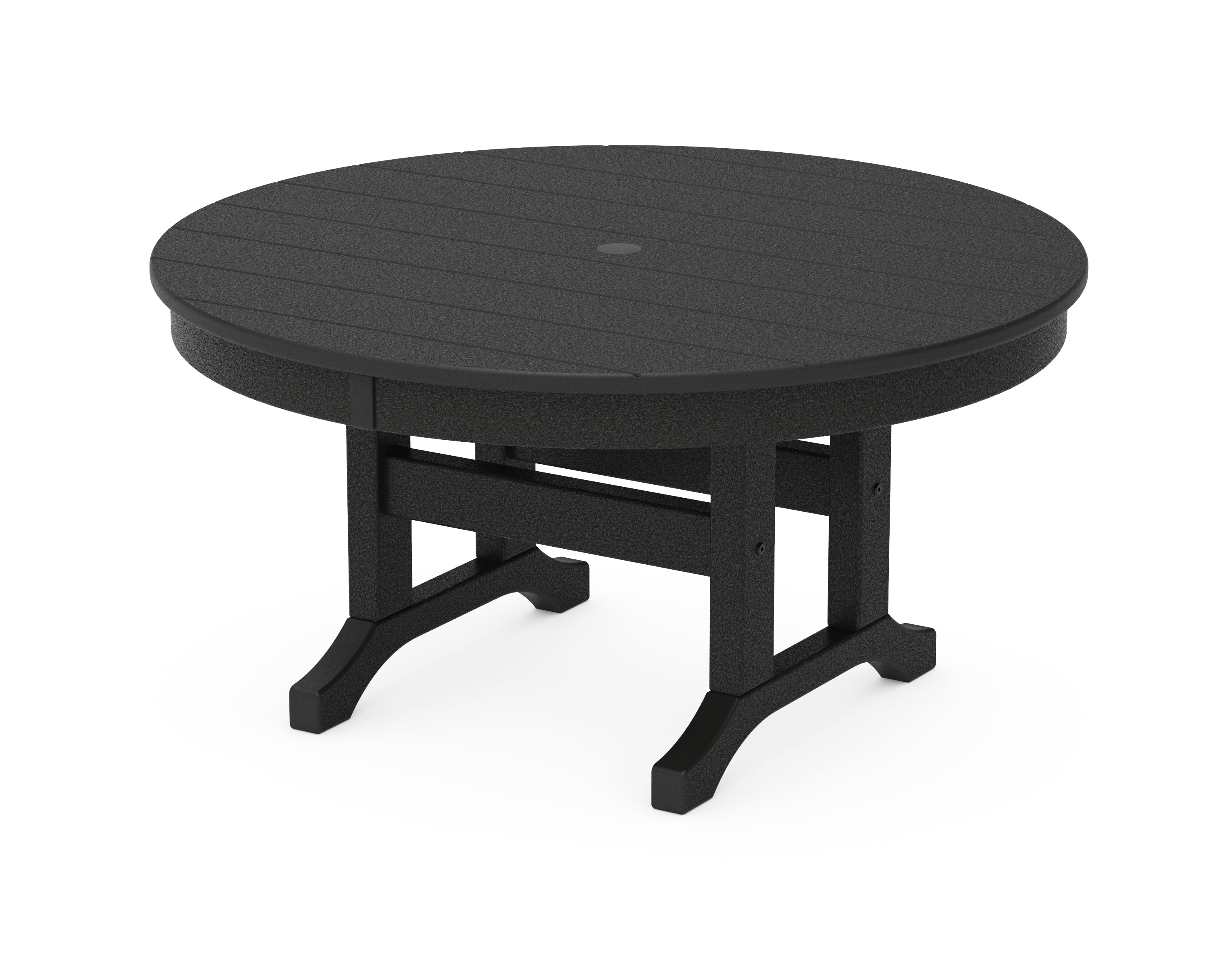 POLYWOOD® Round 36" Conversation Table in Black