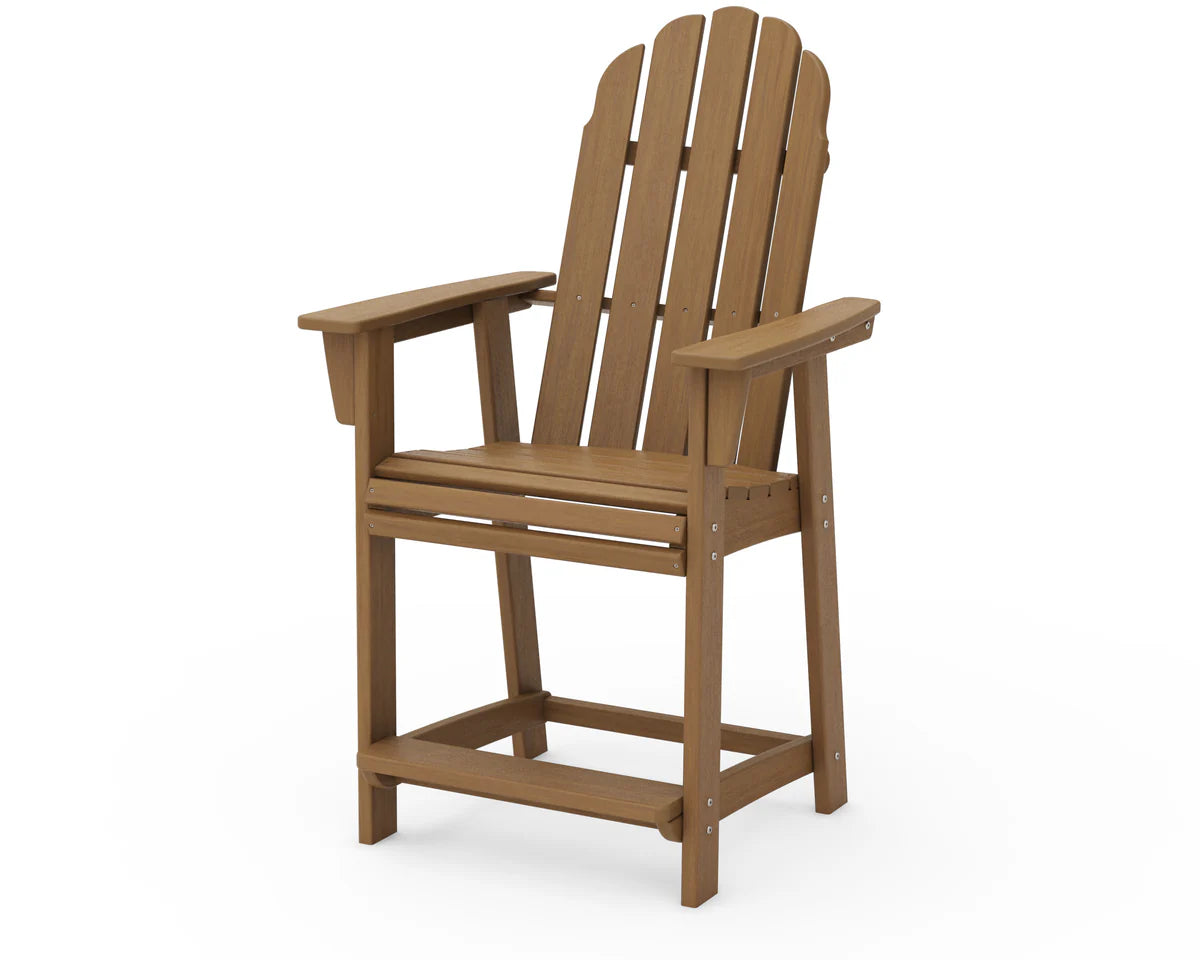 Vineyard Curveback Adirondack Counter Chair