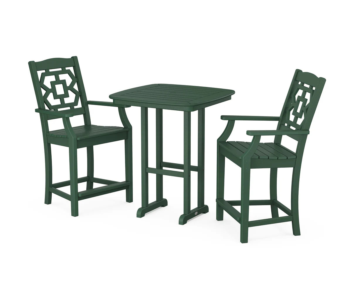 Chinoiserie 3-Piece Counter Set