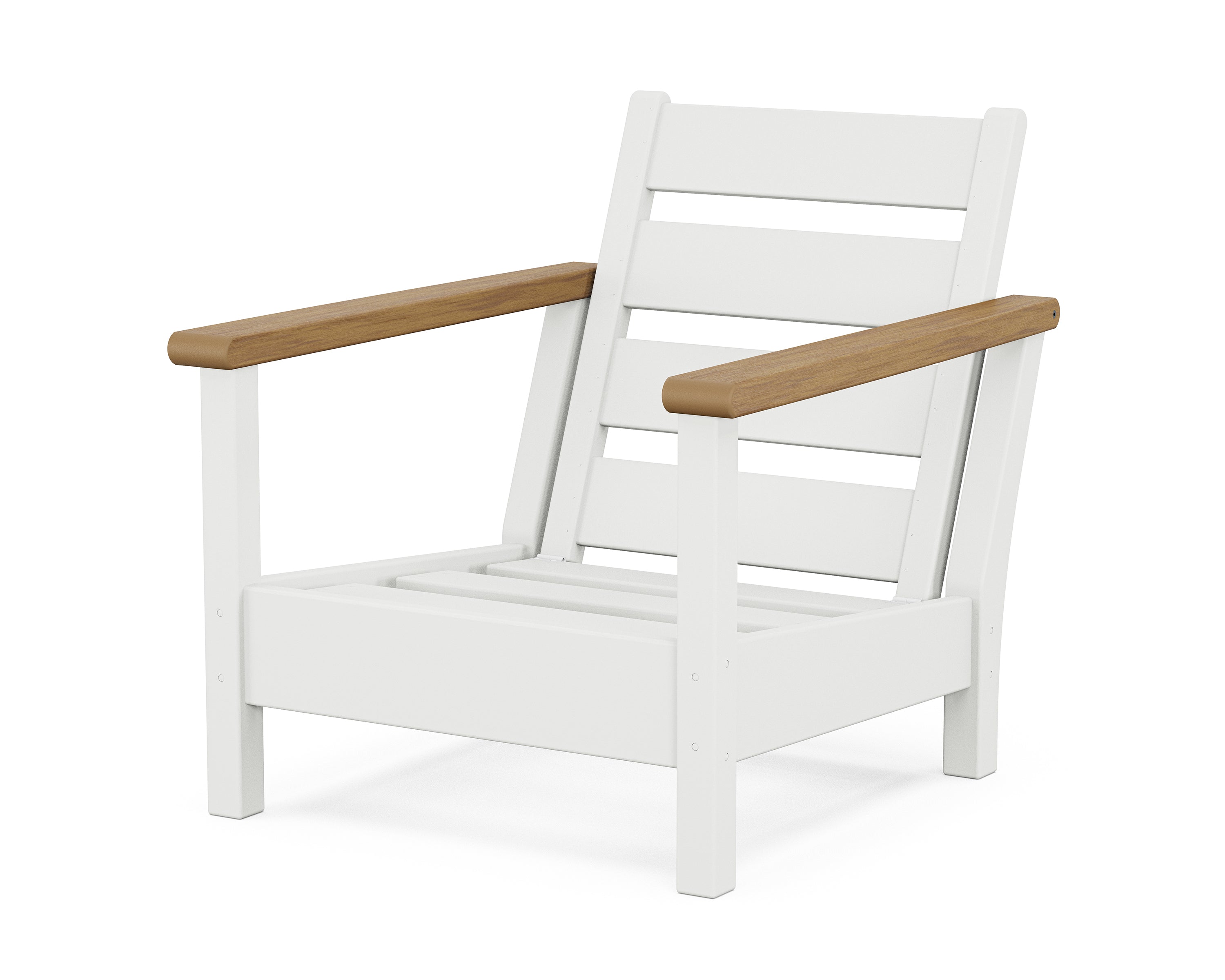 POLYWOOD® Harbour Chair Frame in White / Natural